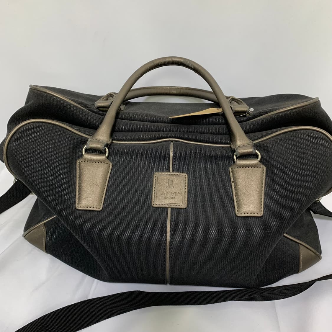 랑방 숄더 스트랩 빅 보스턴백 빈티지 가방 토트백 남녀공용 상품이미지2