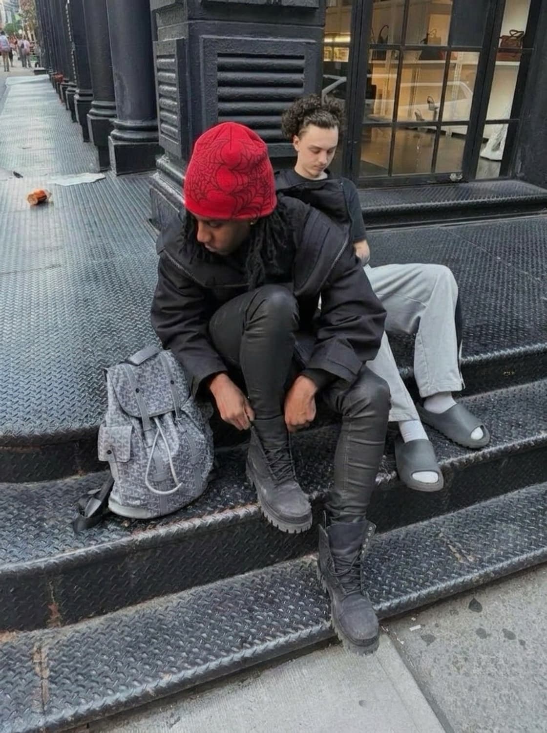 위캔더스 스파이더웹 울 비니 상품이미지1