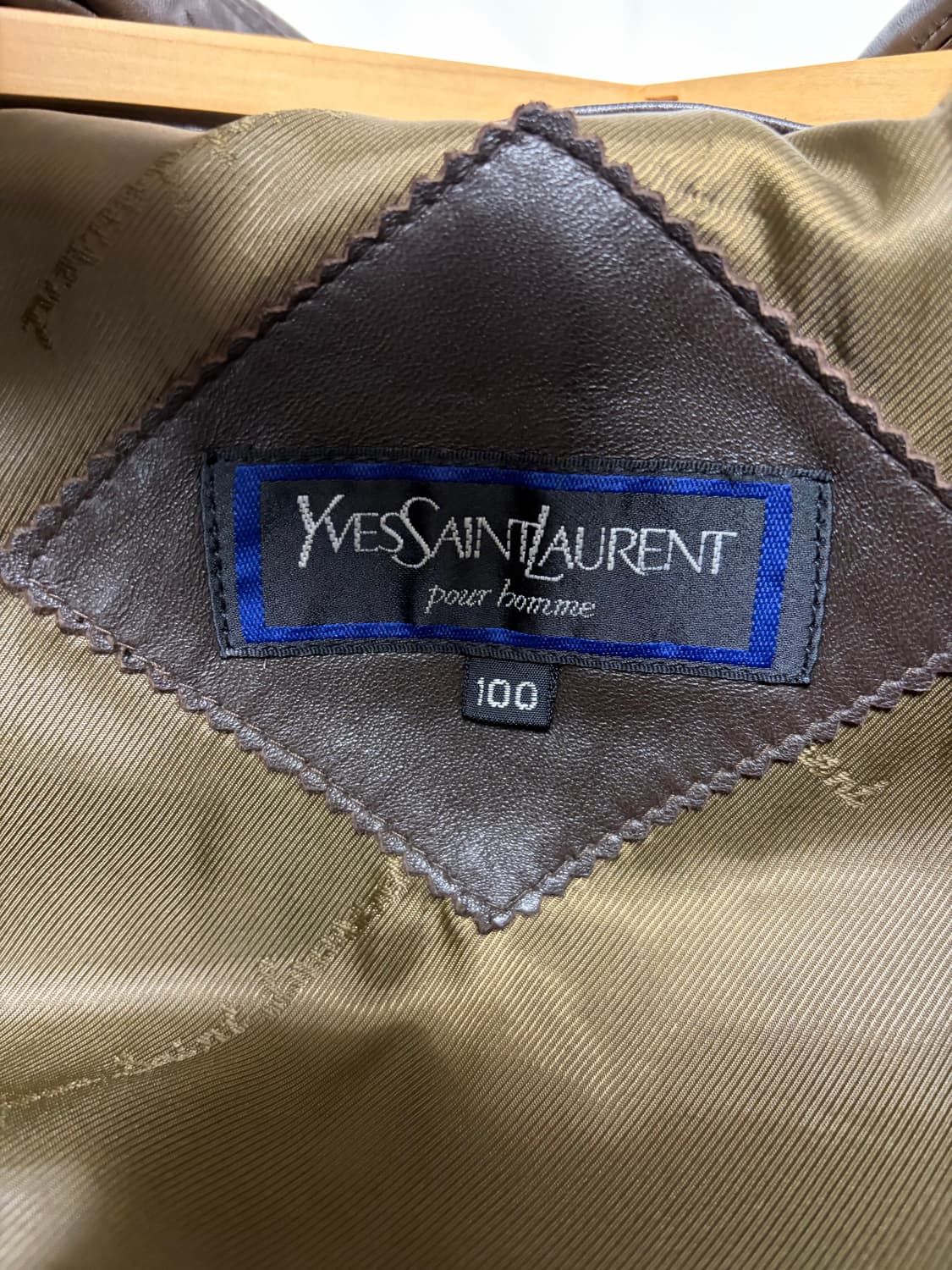 ysl 입생 레더 자켓 (가죽) 상품이미지7