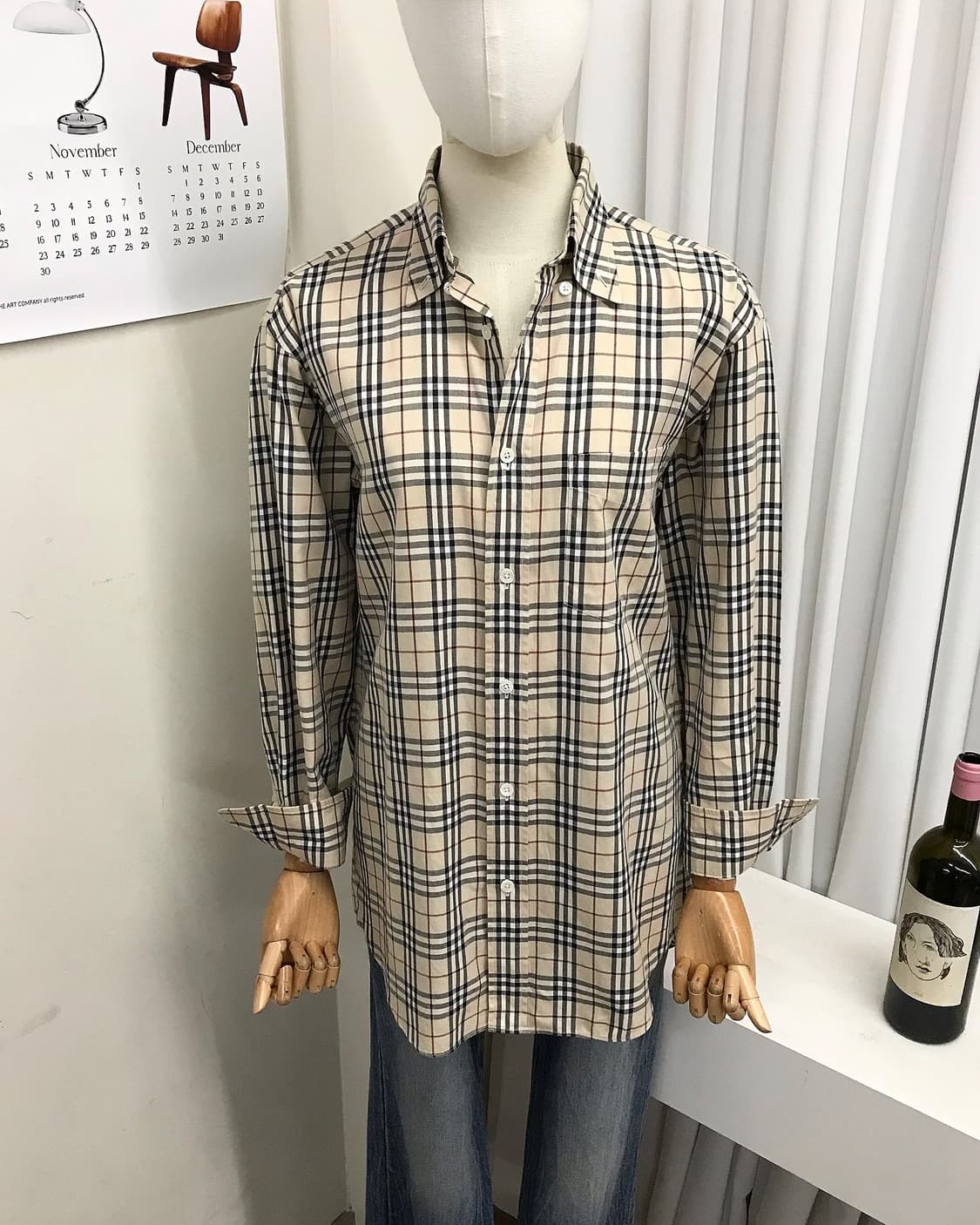 버버리 노바체크 셔츠 상품이미지9