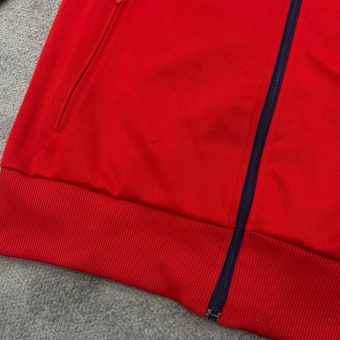 L 푸마 레드/네이비 트랙 자켓 상품이미지3