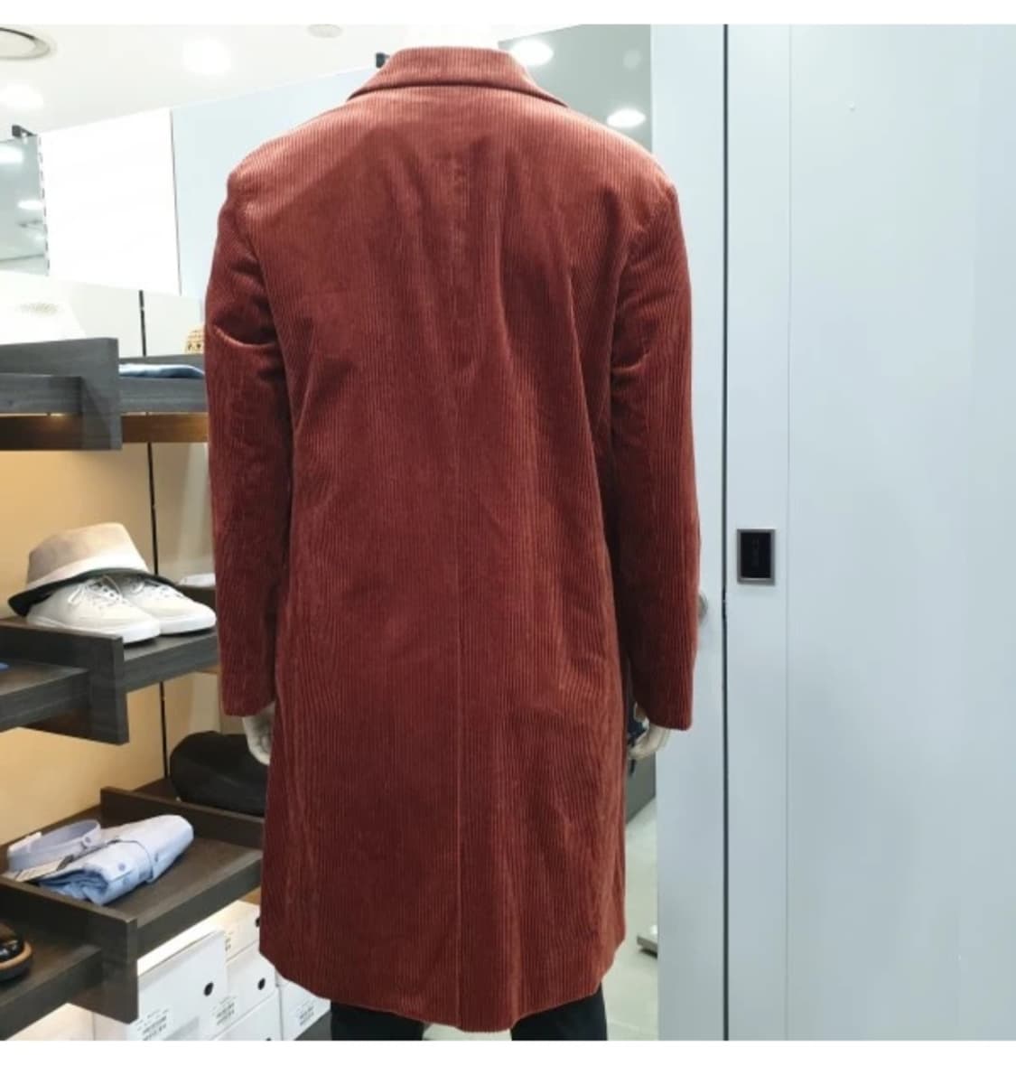 (새상품급)바쏘 코듀로이 브라운 맥코트 XL 상품이미지9