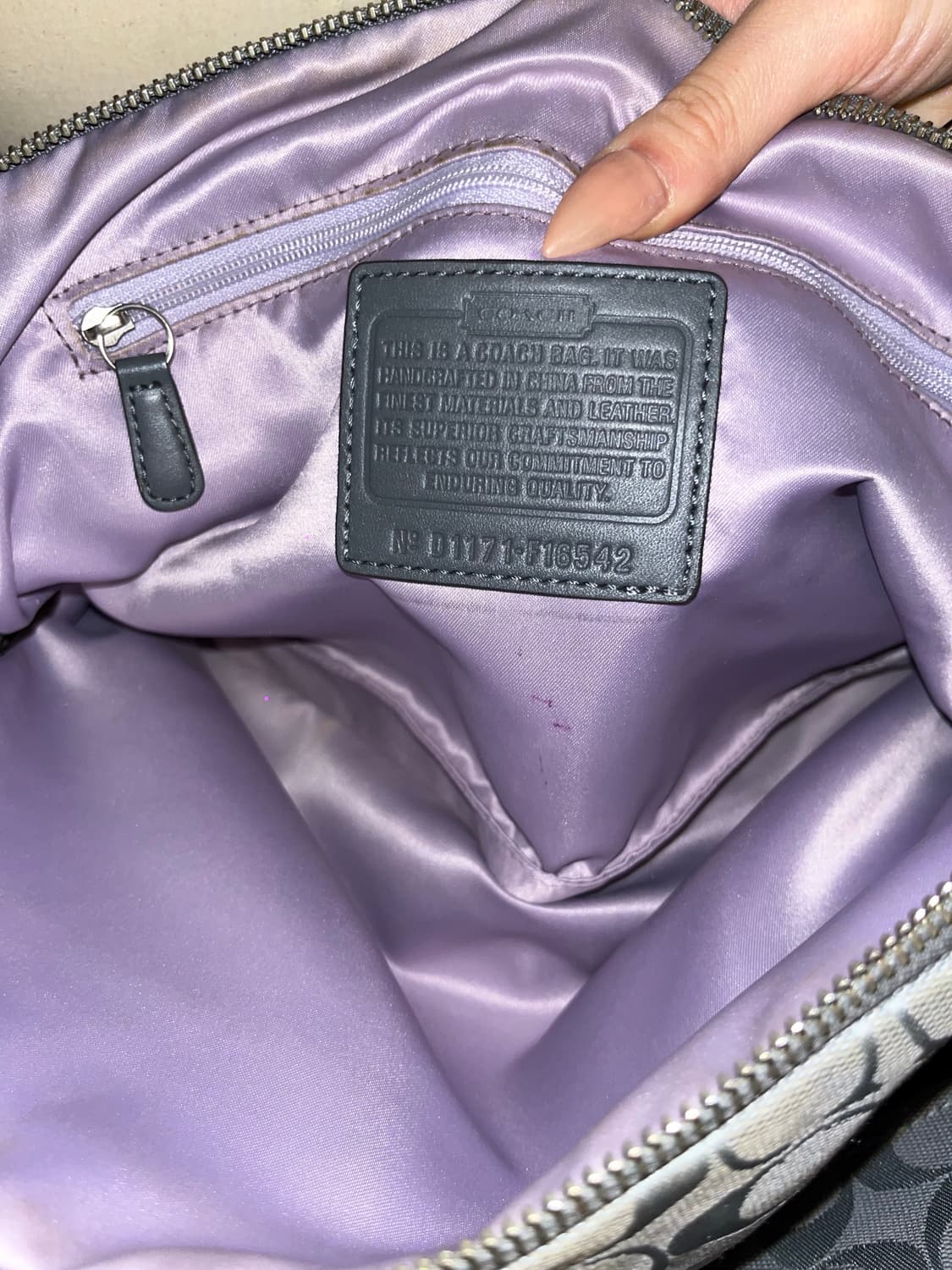 🎉SALE🎉 COACH Gray shoulder bag 상품이미지9