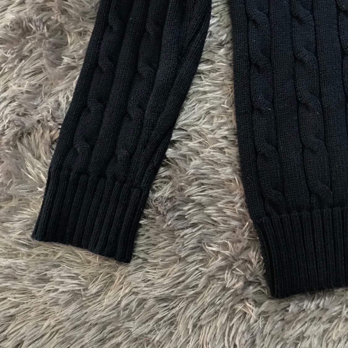  [[여성 M, A급] 폴로(POLO) 브이넥 케이블 니트@201   상품이미지5