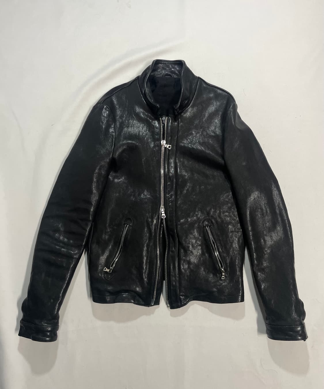 not CCP, but quality 램스킨 레더자켓 상품이미지4