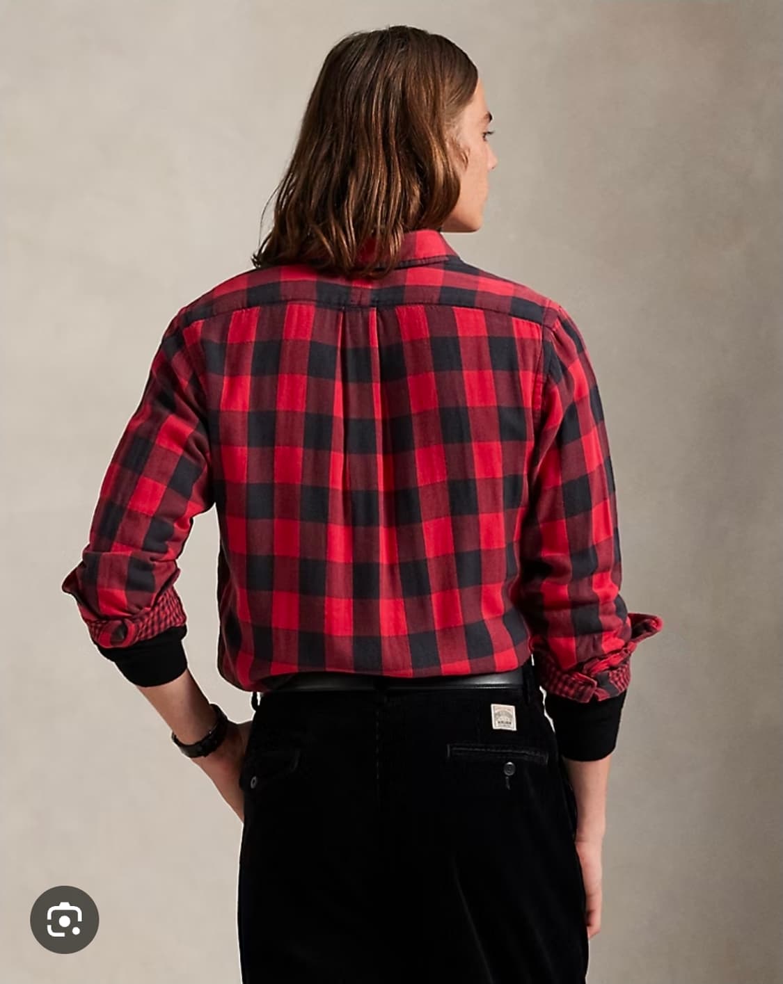 유니클로 플란넬 체크셔츠/M 상품이미지4