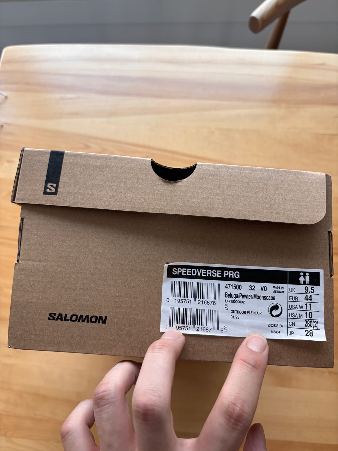 살로몬 스피드벌스 PRG Beluga/Pewter/Moonscape 상품이미지7
