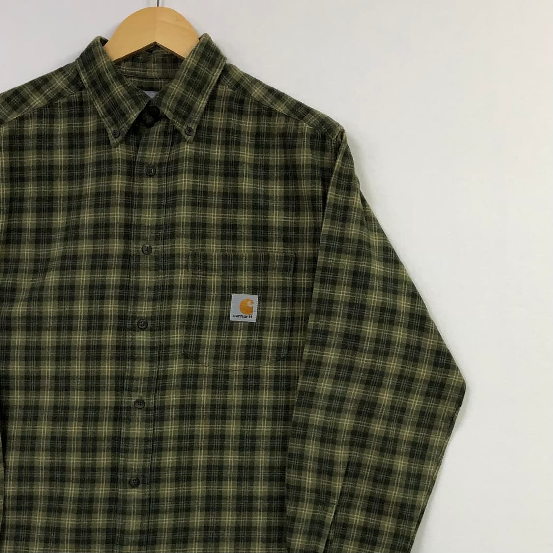 L 칼하트 워크 체크 남방 상품이미지1