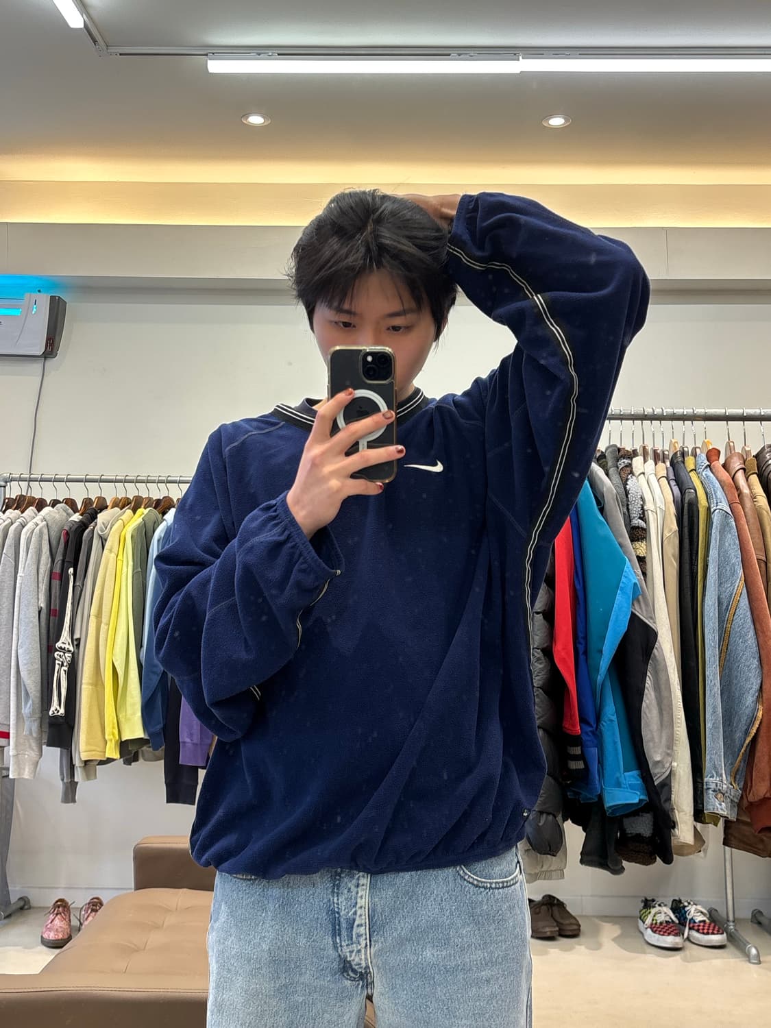 00s 나이키 플리스 웜업 맨투맨 상품이미지7