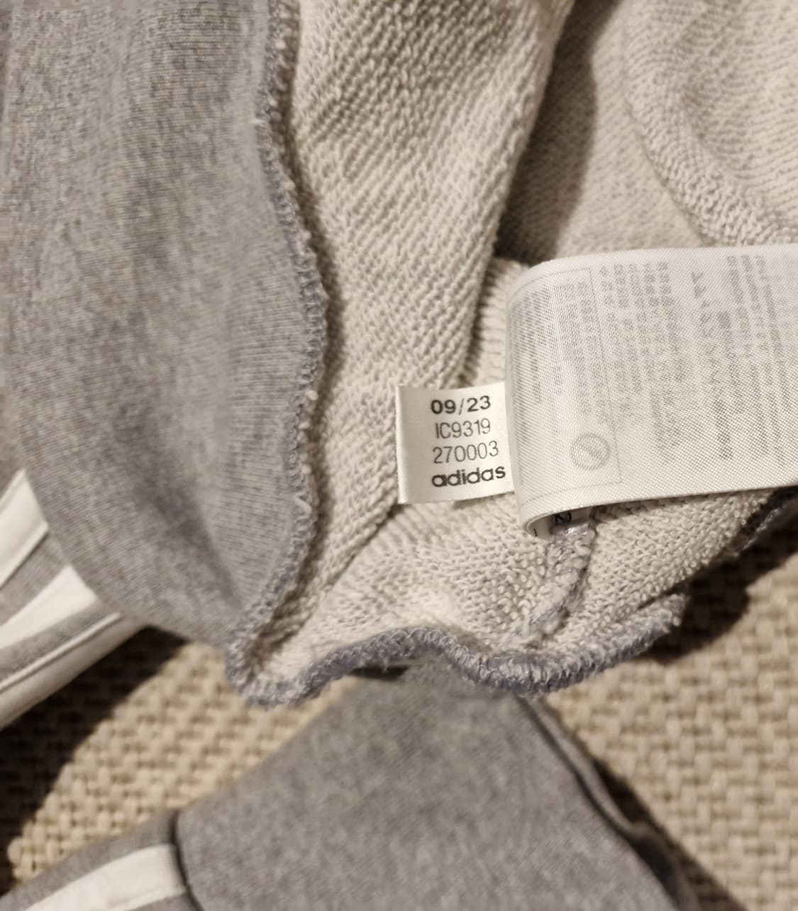 뉴발란스 기모 후드집업 XL 105 새상품급  상품이미지8