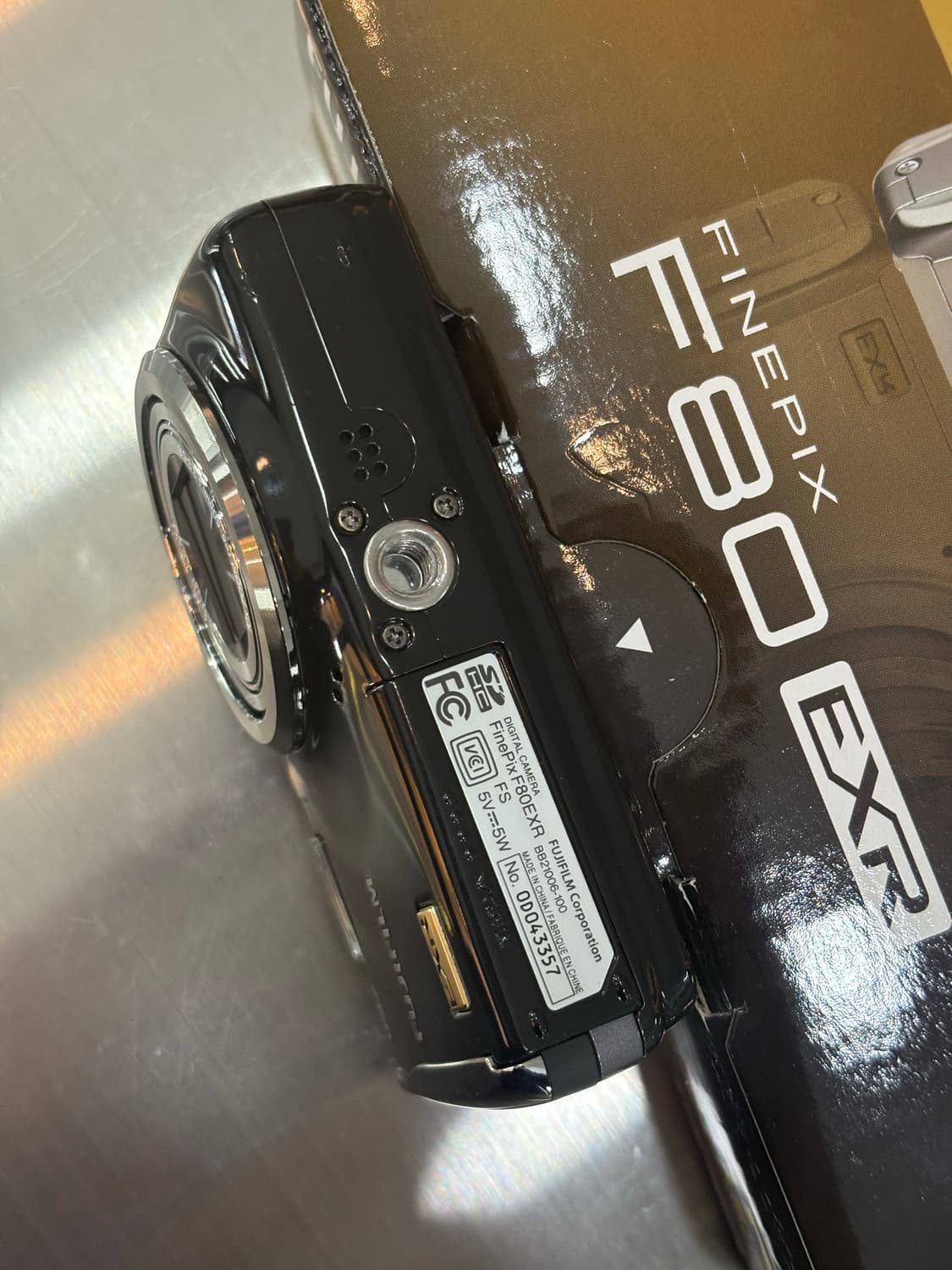 신품급/New배터리/풀박)후지필름 파인픽스 f80exr 블랙 빈티지디카 상품이미지7