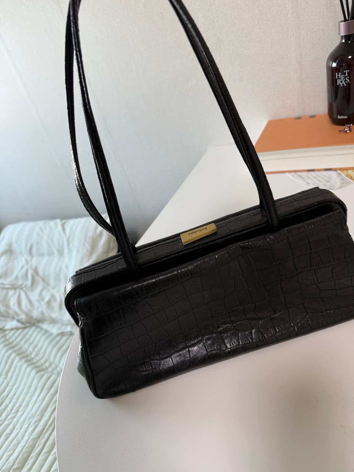 아카이브앱크 이터널백 블랙(양가죽) 상품이미지7