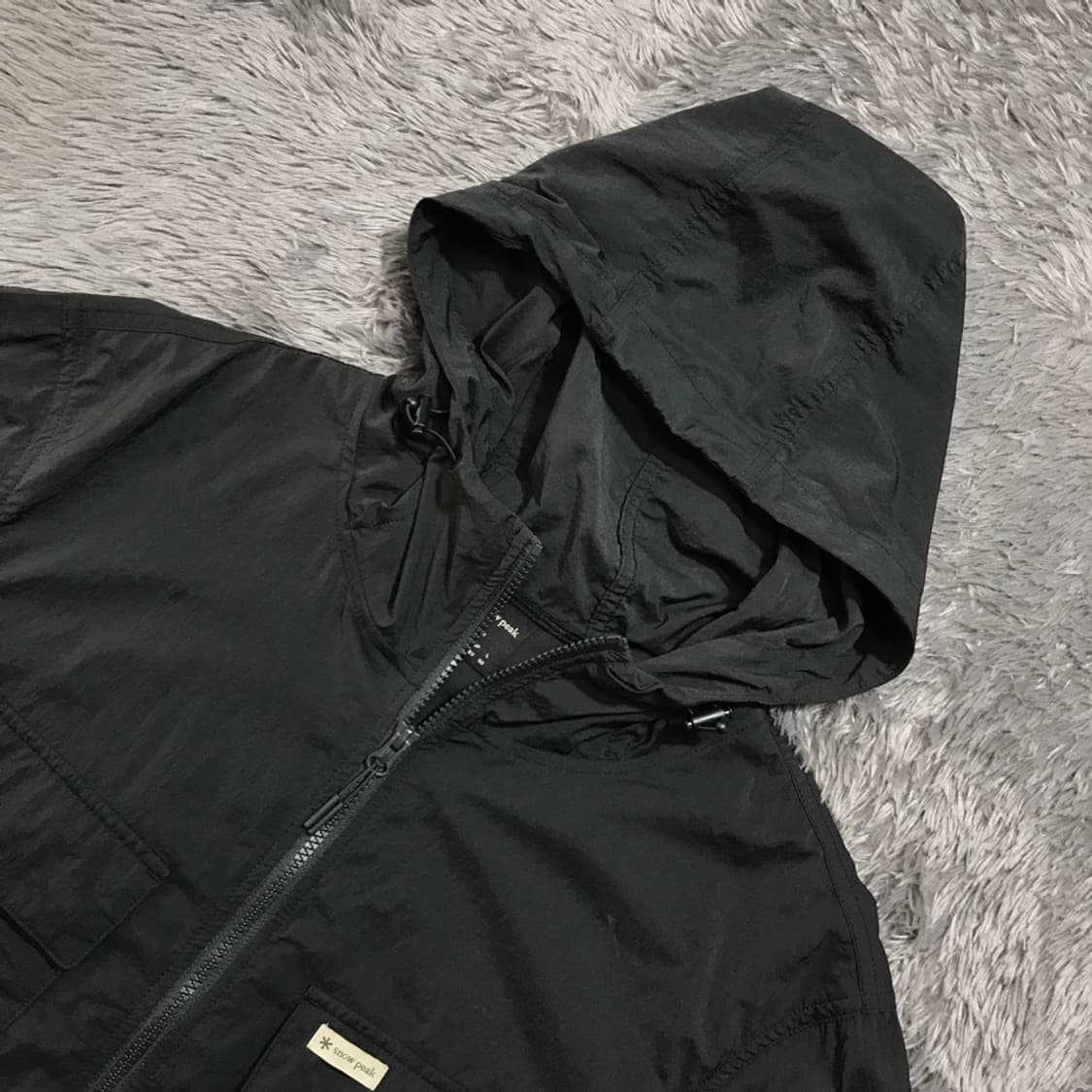 [[L, A급, 공용] 스노우피크 아웃포켓 후드 바람막이#326 상품이미지3