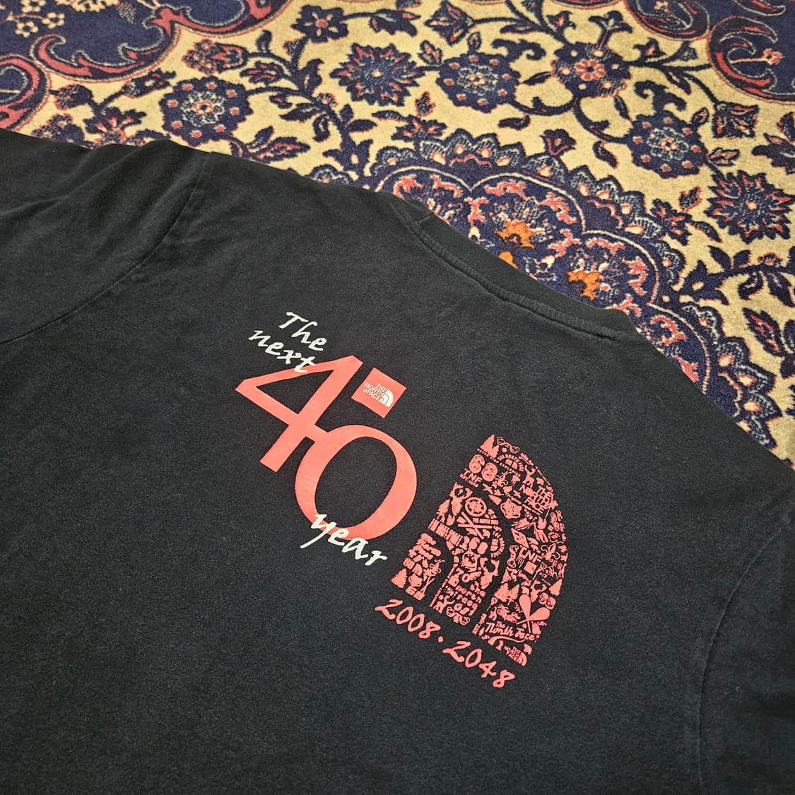 노스페이스 빈티지 슬림 반팔 M 상품이미지3