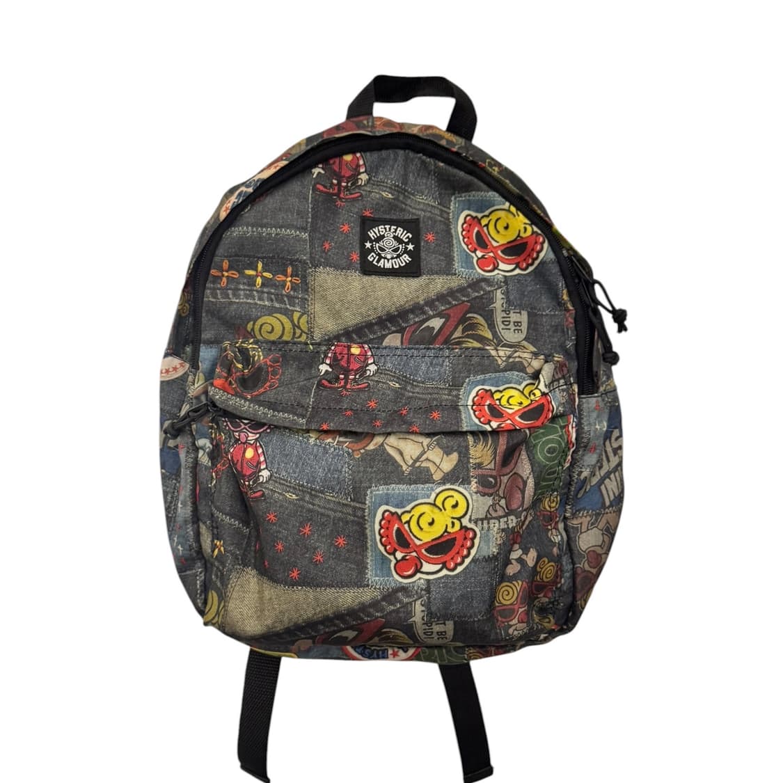 히스테릭글래머 데님 패치워크 프린티드 백팩 상품이미지2