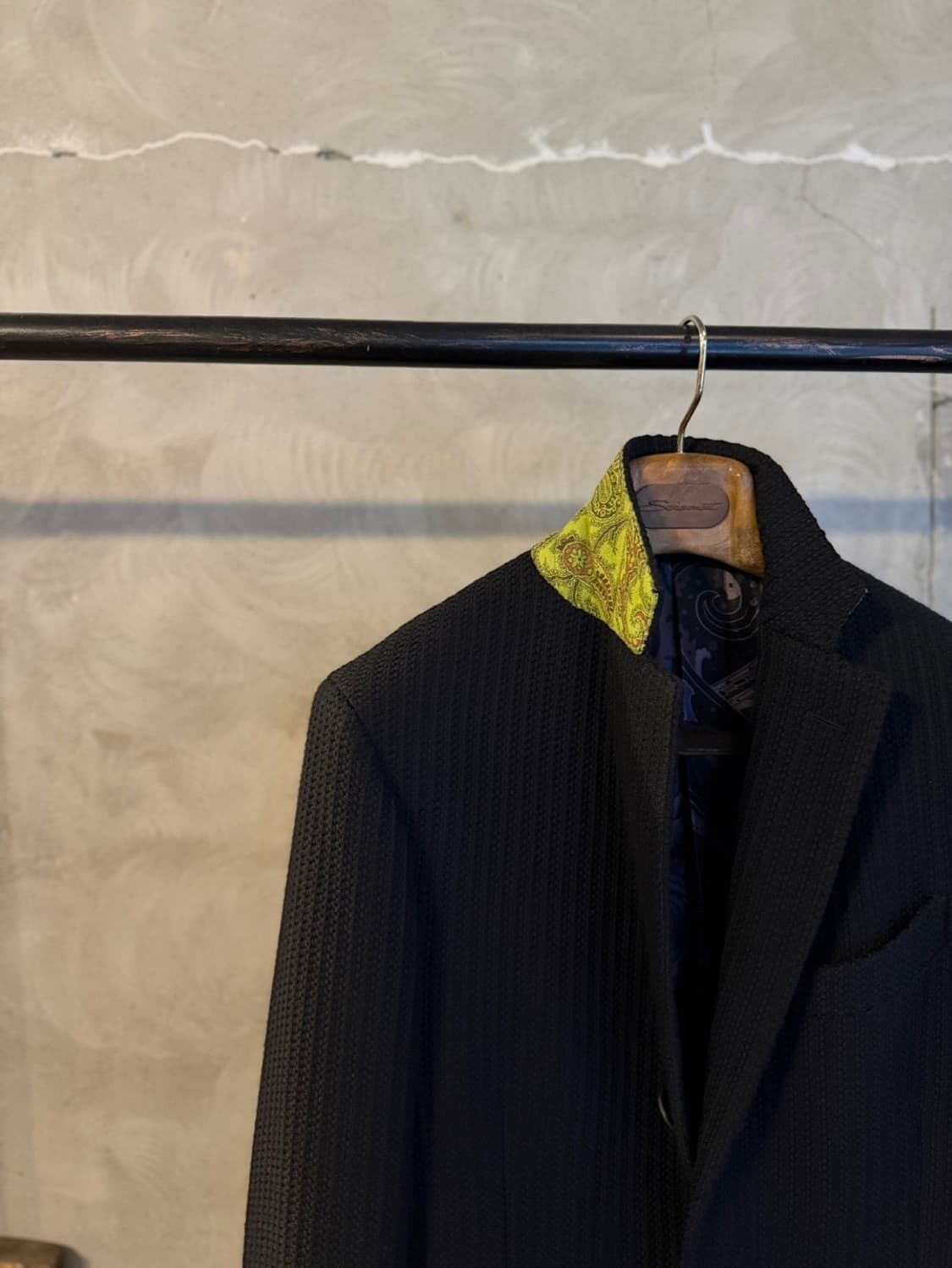 에트로 니트 체스터필드 코트 100 상품이미지7