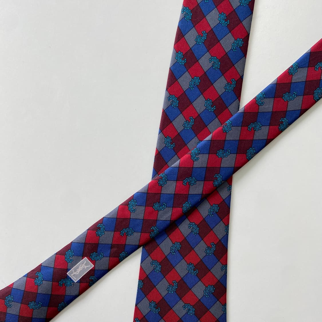 YSL 입생로랑  명품 정품 넥타이8.2cm 상품이미지4