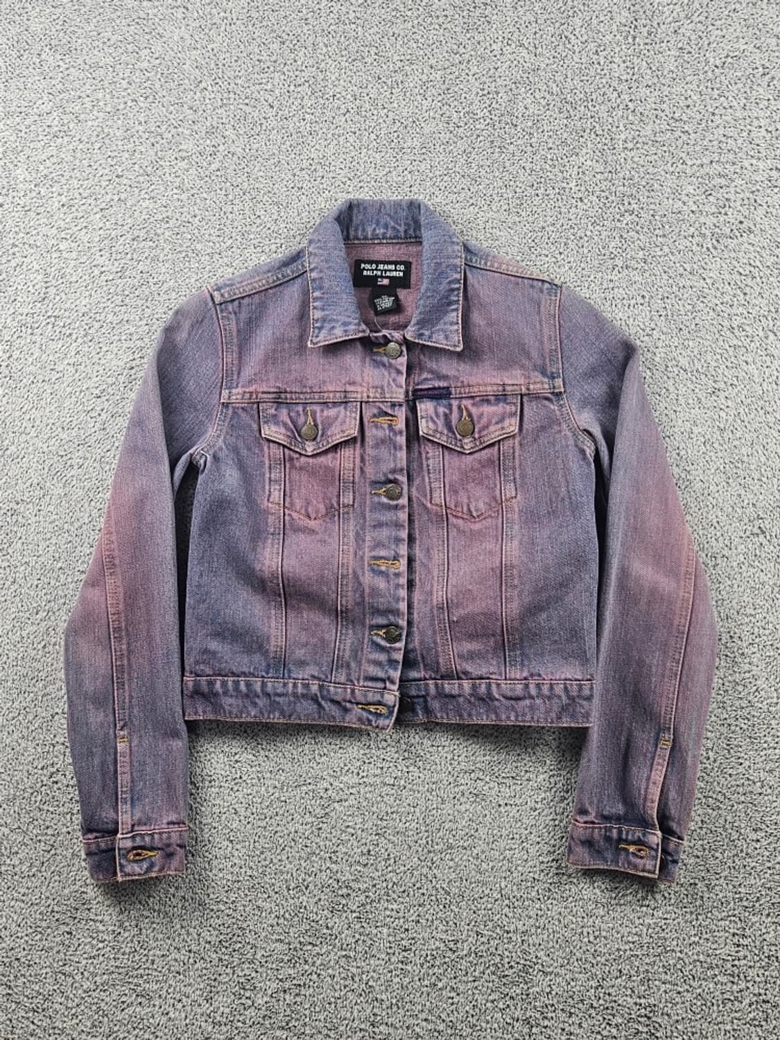 폴로 진스 컴퍼니 크롭 데님 트러커 자켓 ( XS ) / 9416 상품이미지2