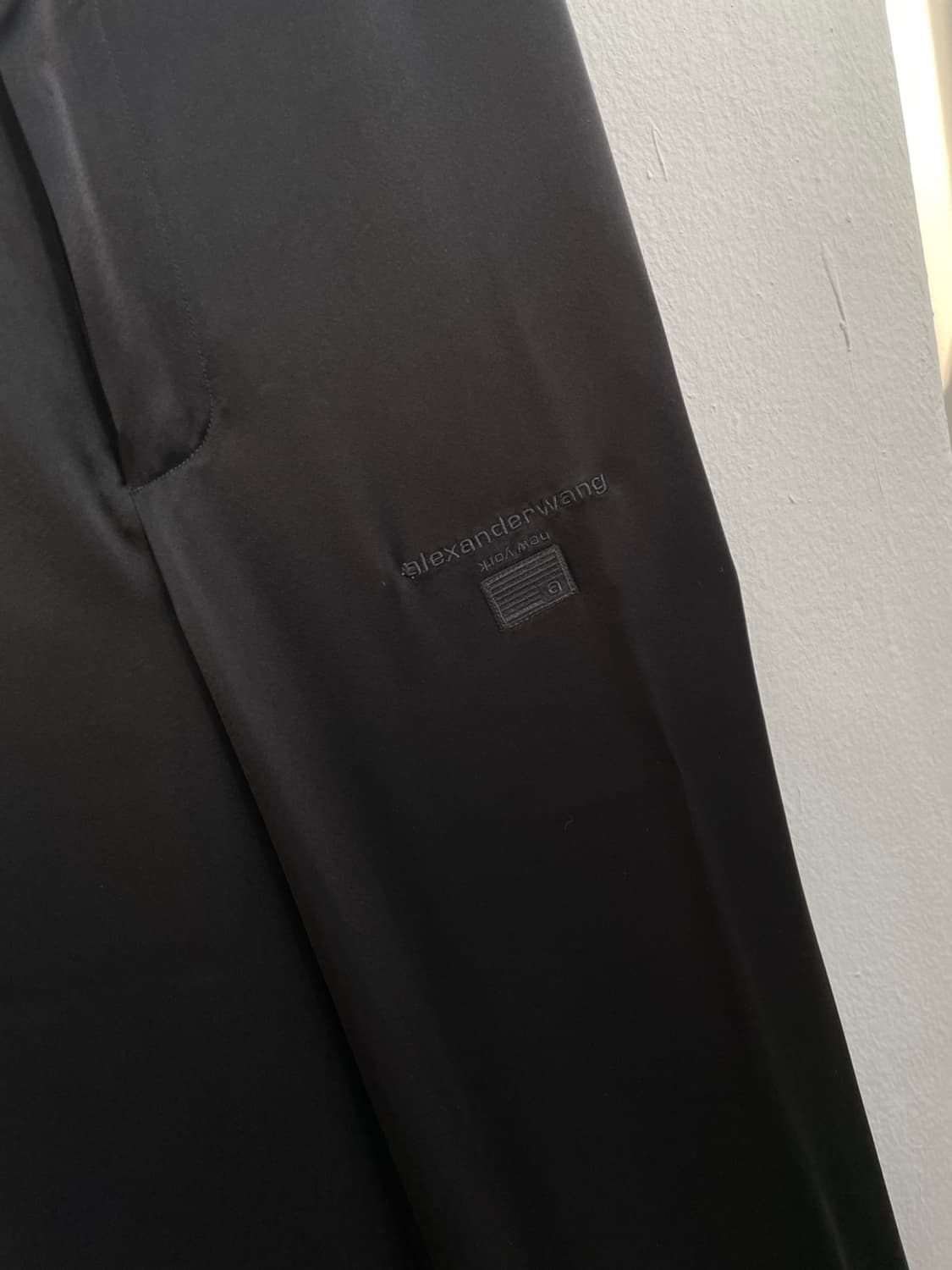 알렉산더왕 로고 사틴 팬츠  상품이미지6