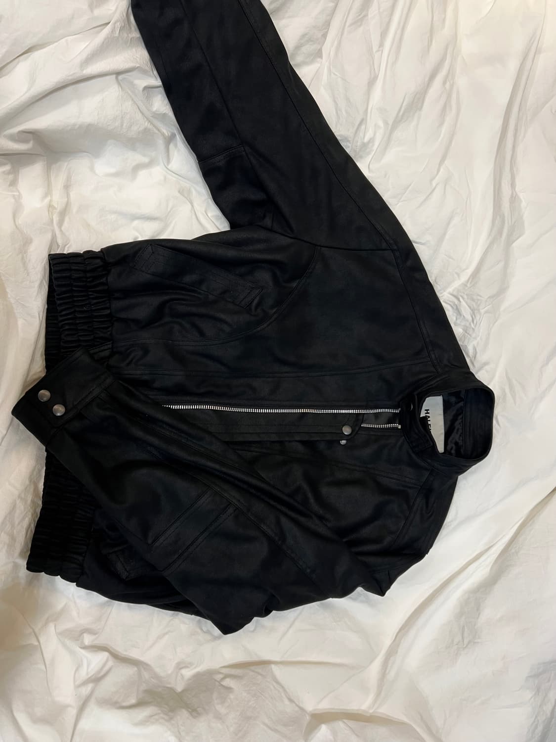 알렌느 울 블루종 블랙 자켓 상품이미지2