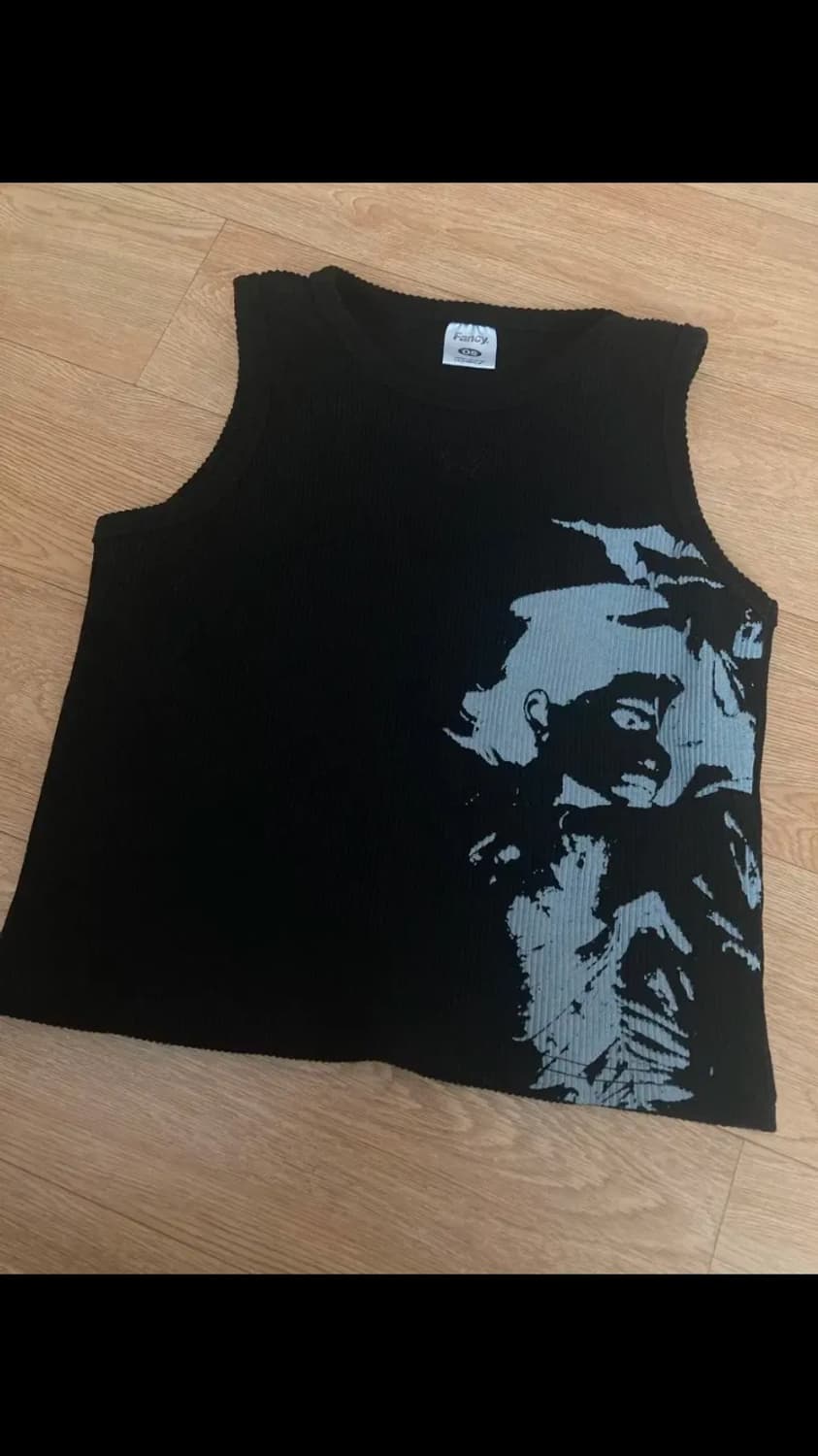 네스티팬시클럽 팬시 델핀 슬리브리스 (BLACK) 상품이미지6