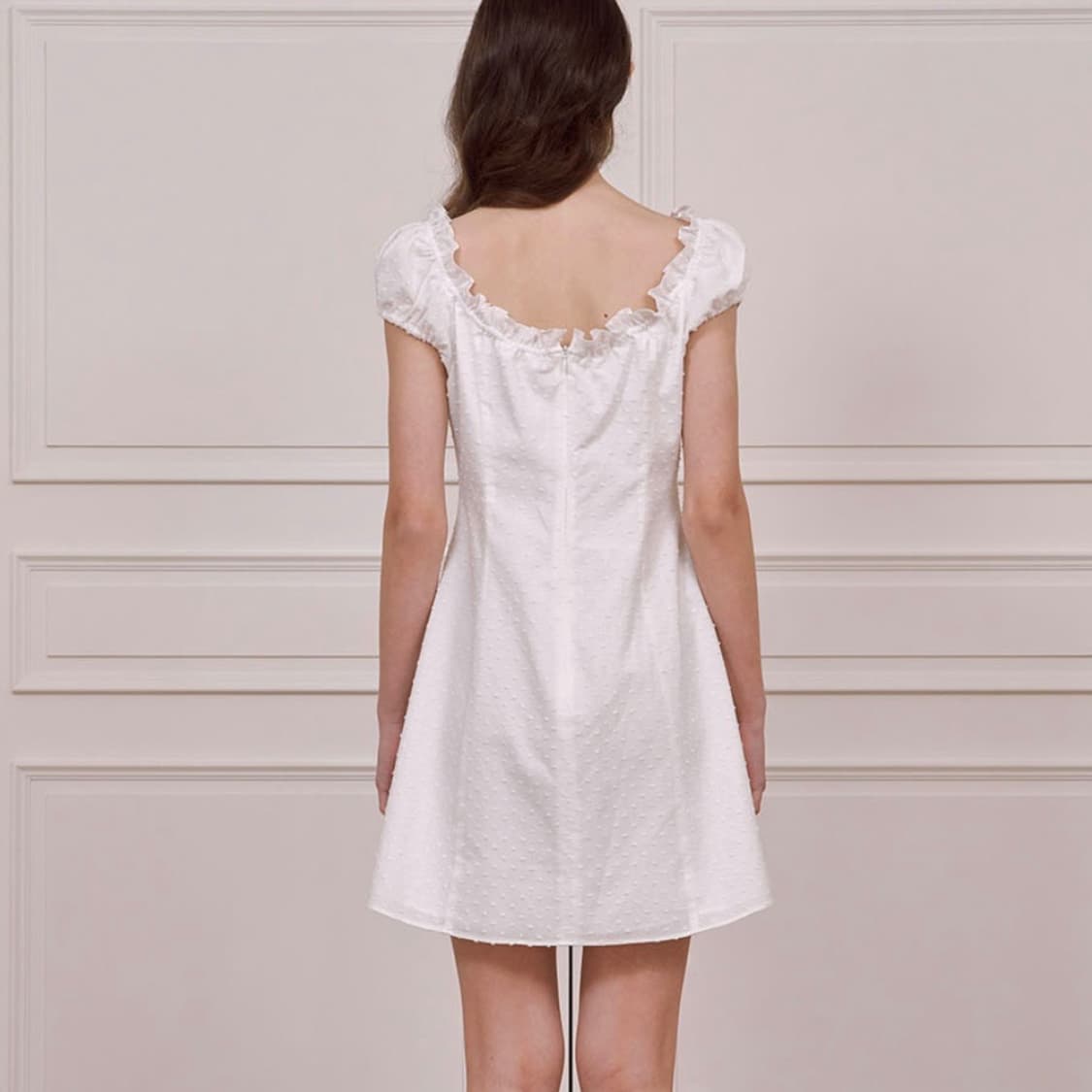 라츠유 피오나 드레스 원피스 Fiona Dress White 상품이미지4