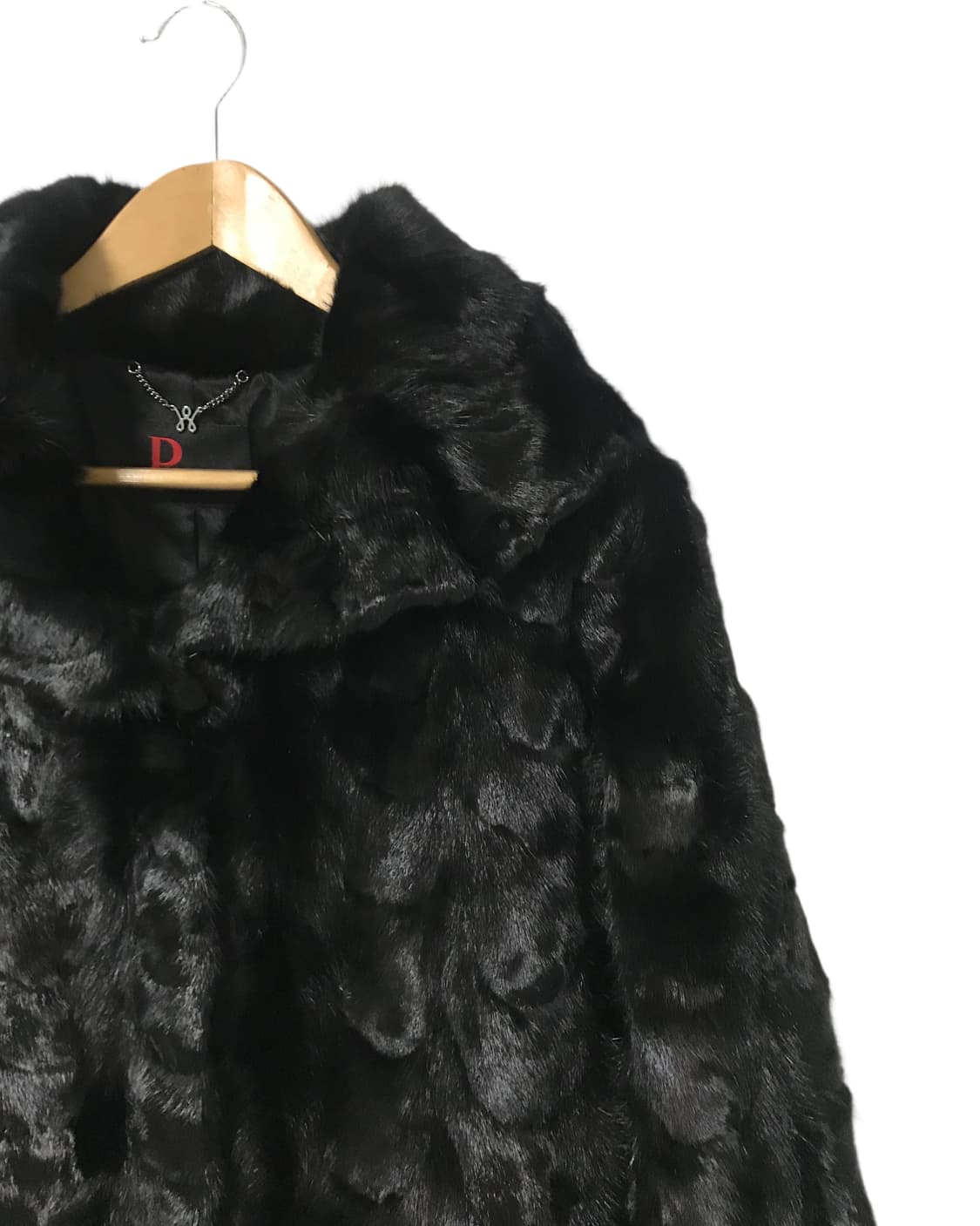 vintage black fur jacket 상품이미지7