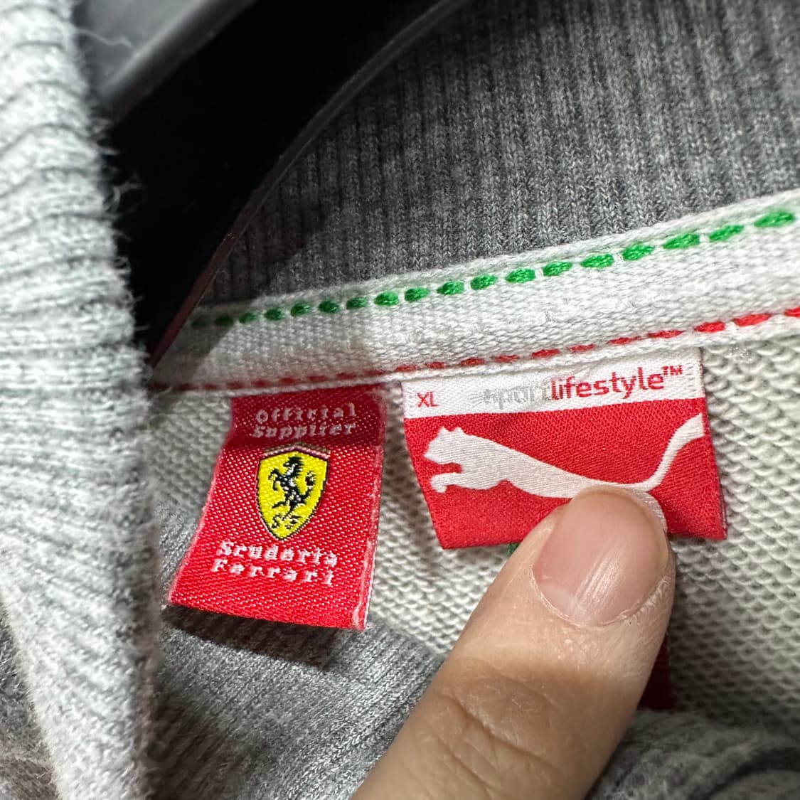 105 퓨마 페라리 남자 집업 자켓 상품이미지3