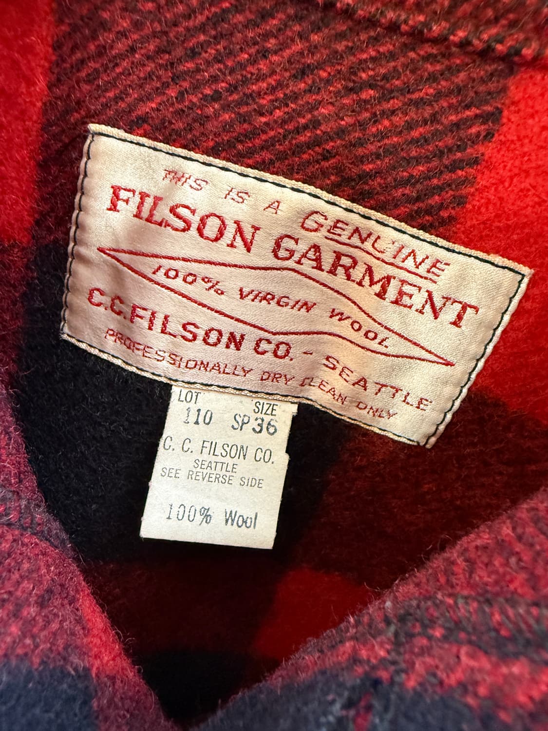 90s 필슨 매키노 크루저 상품이미지6