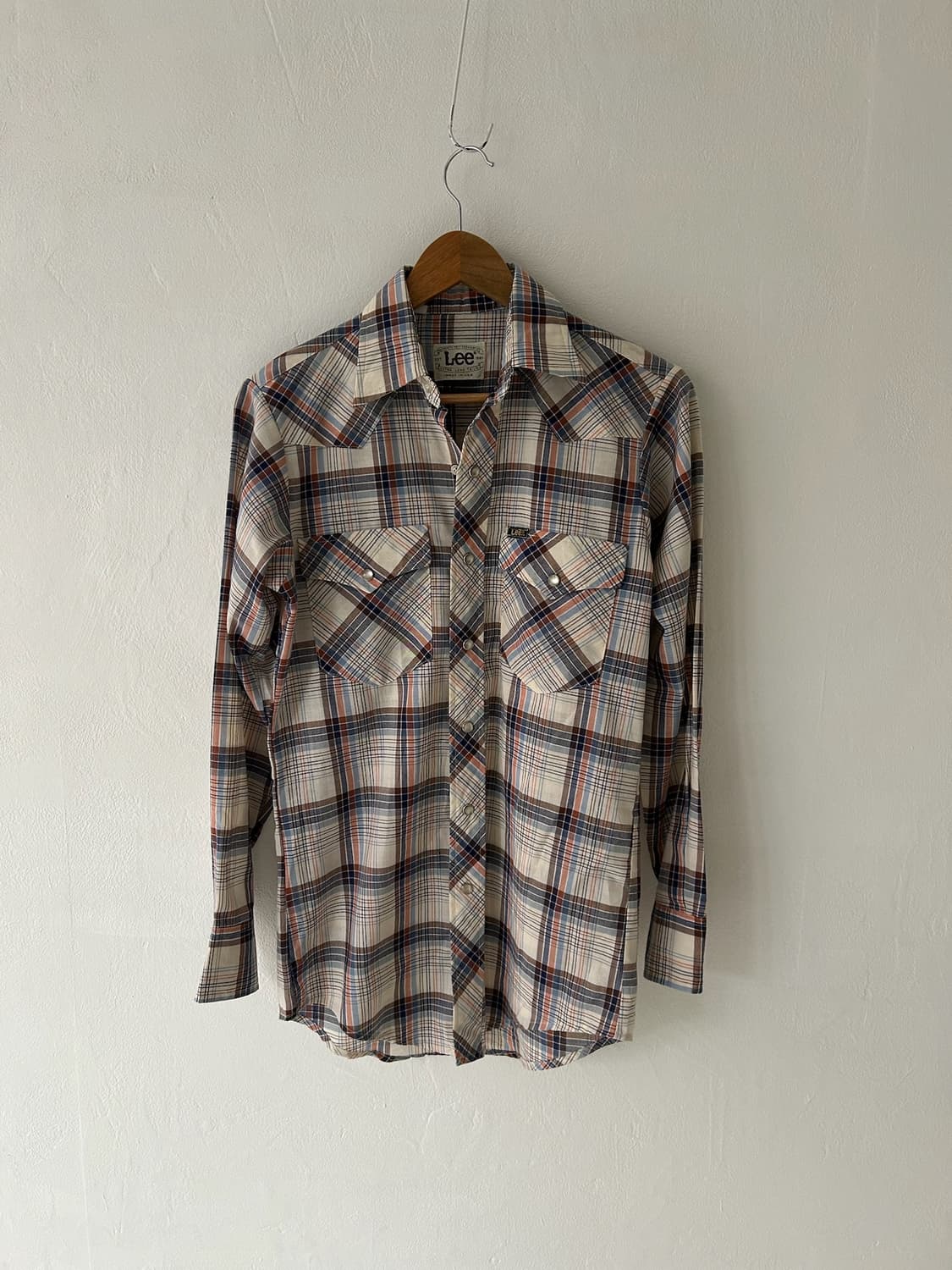 70's vtg USA Lee  Western shirt. 상품이미지1