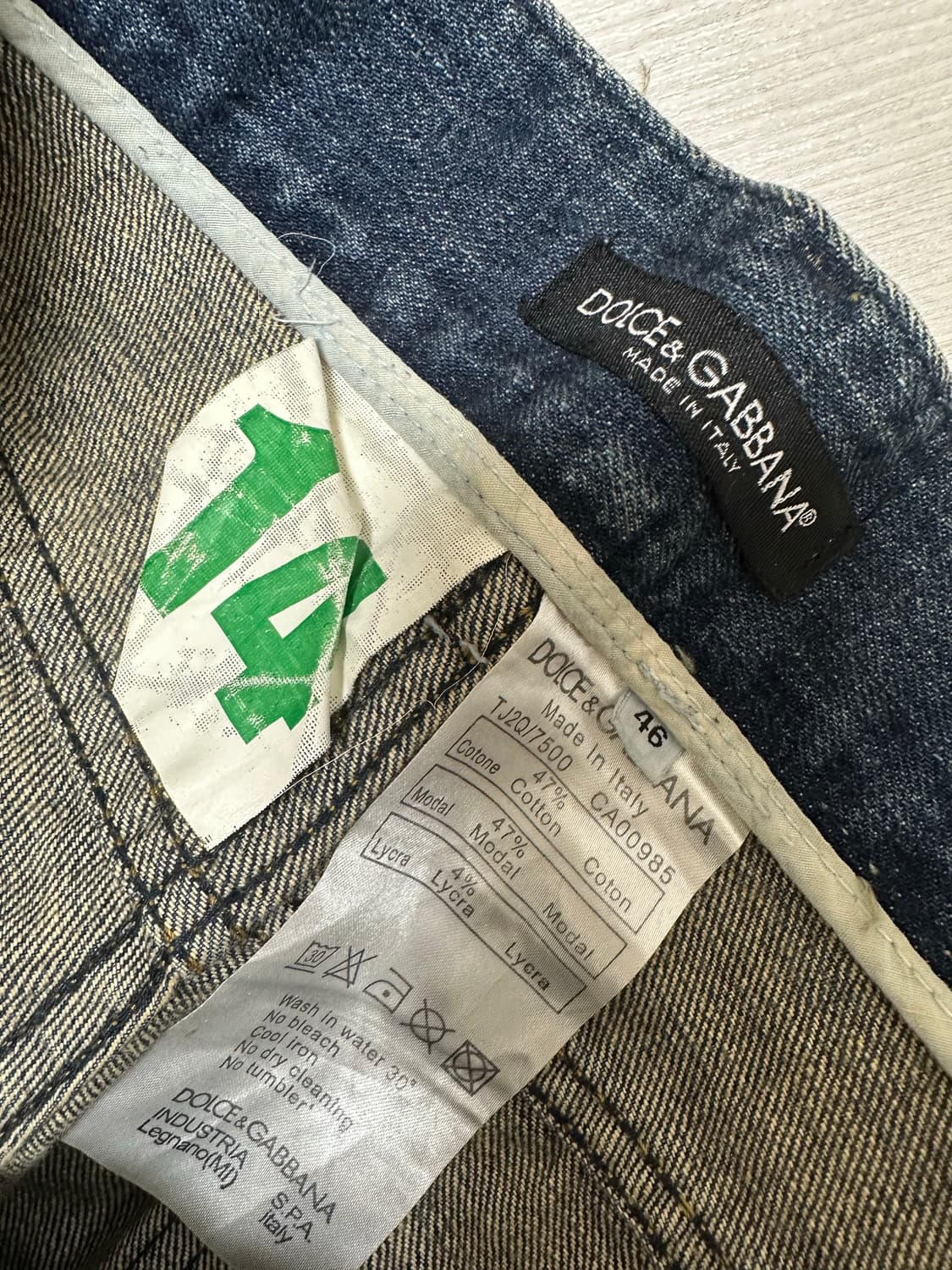 돌체앤가바나 데님팬츠[46] 상품이미지5
