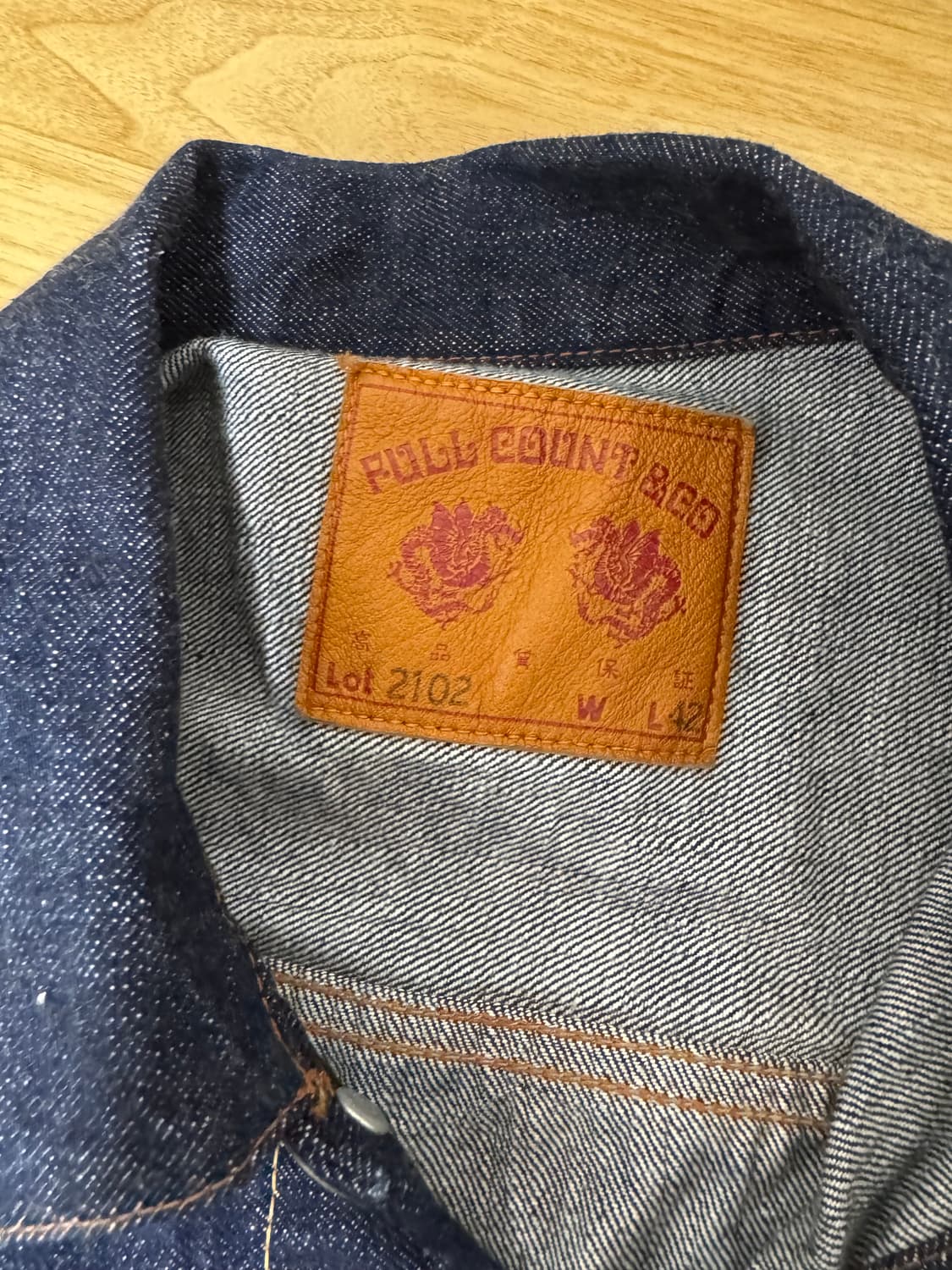 풀카운트 1101 ,2102 셋업 판매 상품이미지3