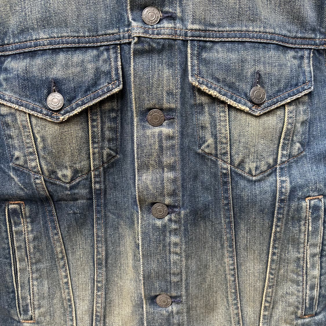 데님 & 서플라이 랄프 로렌 페이딩 데님 트러커 자켓 상품이미지7