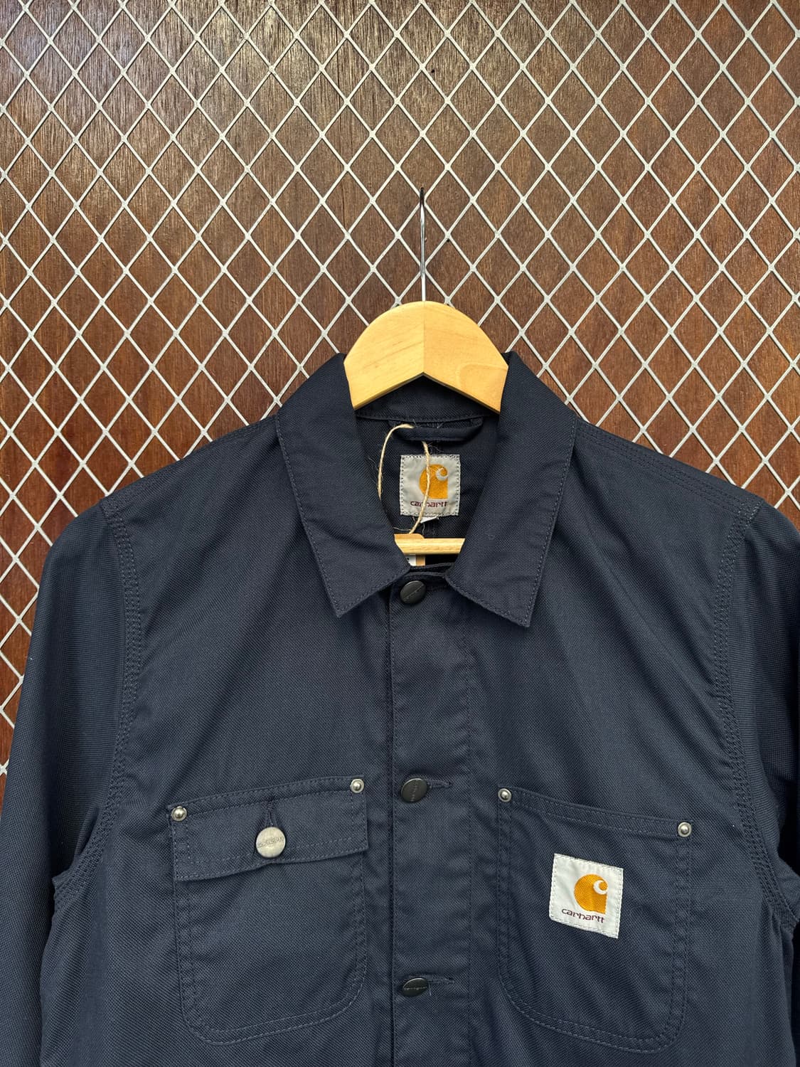 칼하트 wip 미시건 초어 포켓 코트 워크 자켓 네이비 S 상품이미지5