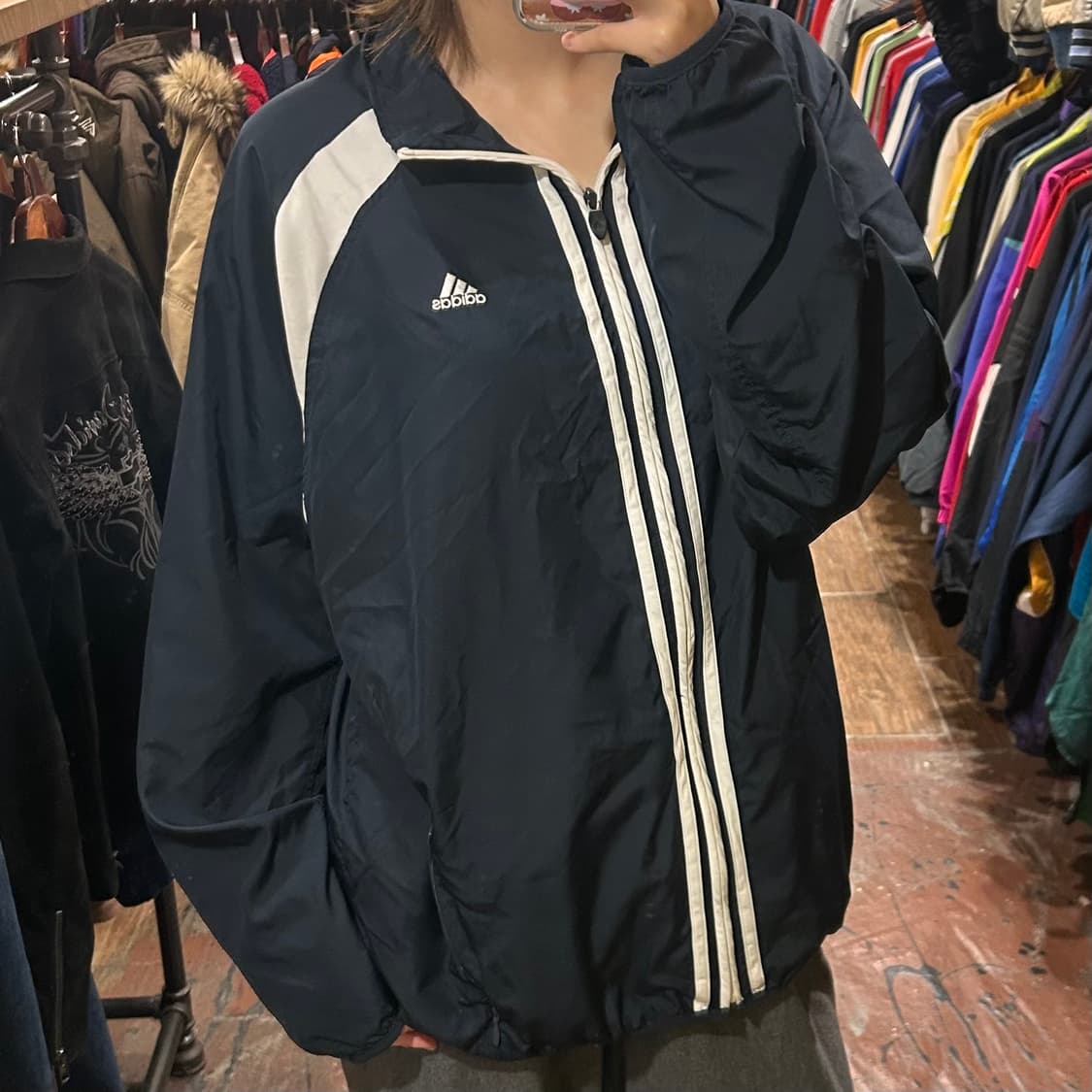 [HI] 아디다스 바람막이 그레이 상품이미지2