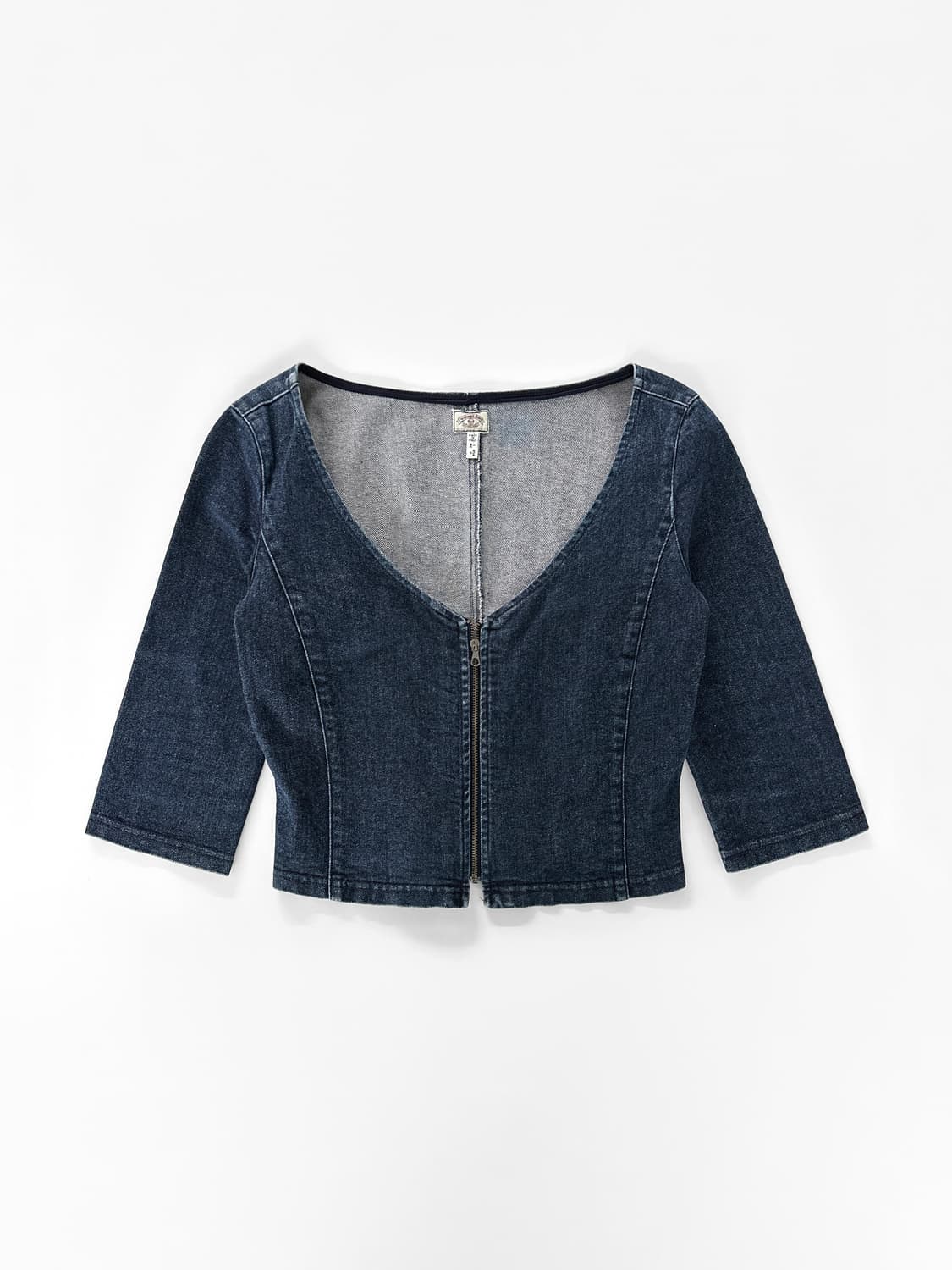 90~00s 빈티지 아르마니 진스 데님 집업 탑 상품이미지1