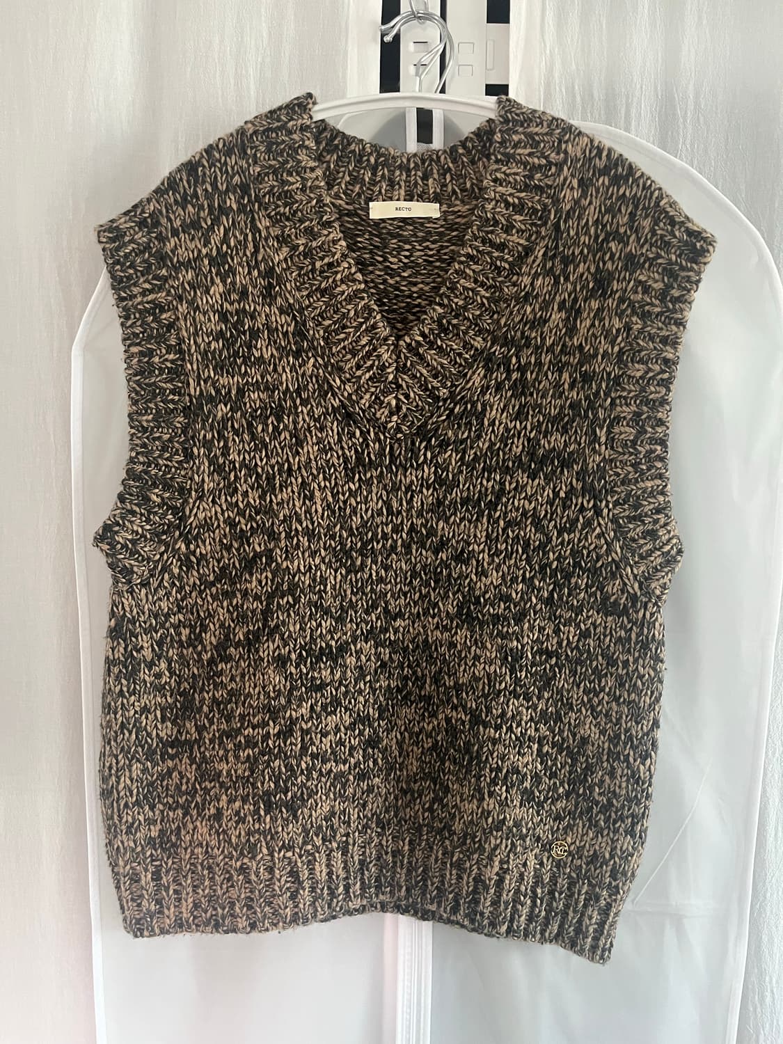 Recto 렉토 니트 베스트 상품이미지1