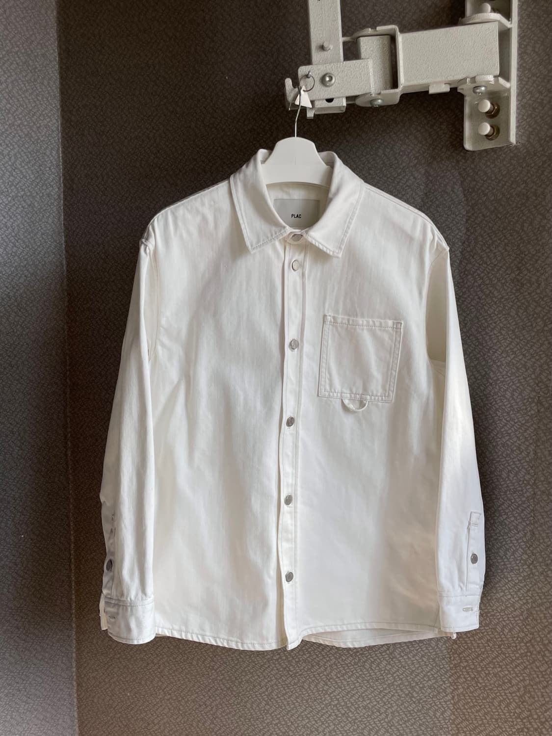 PLAC 플랙 화이트 데님 코튼자켓 상품이미지1