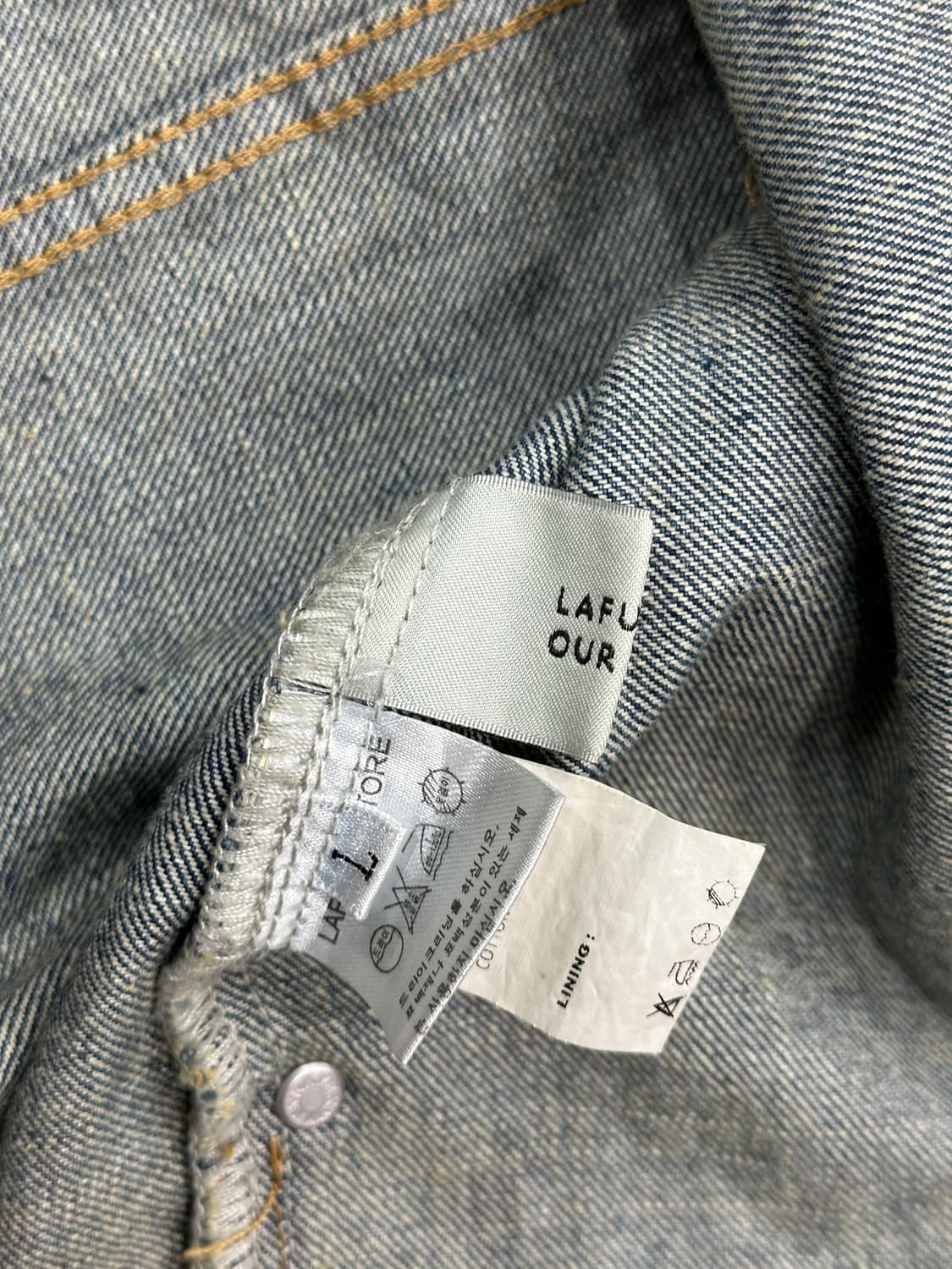 라퍼지스토어 데님 재킷 상품이미지6