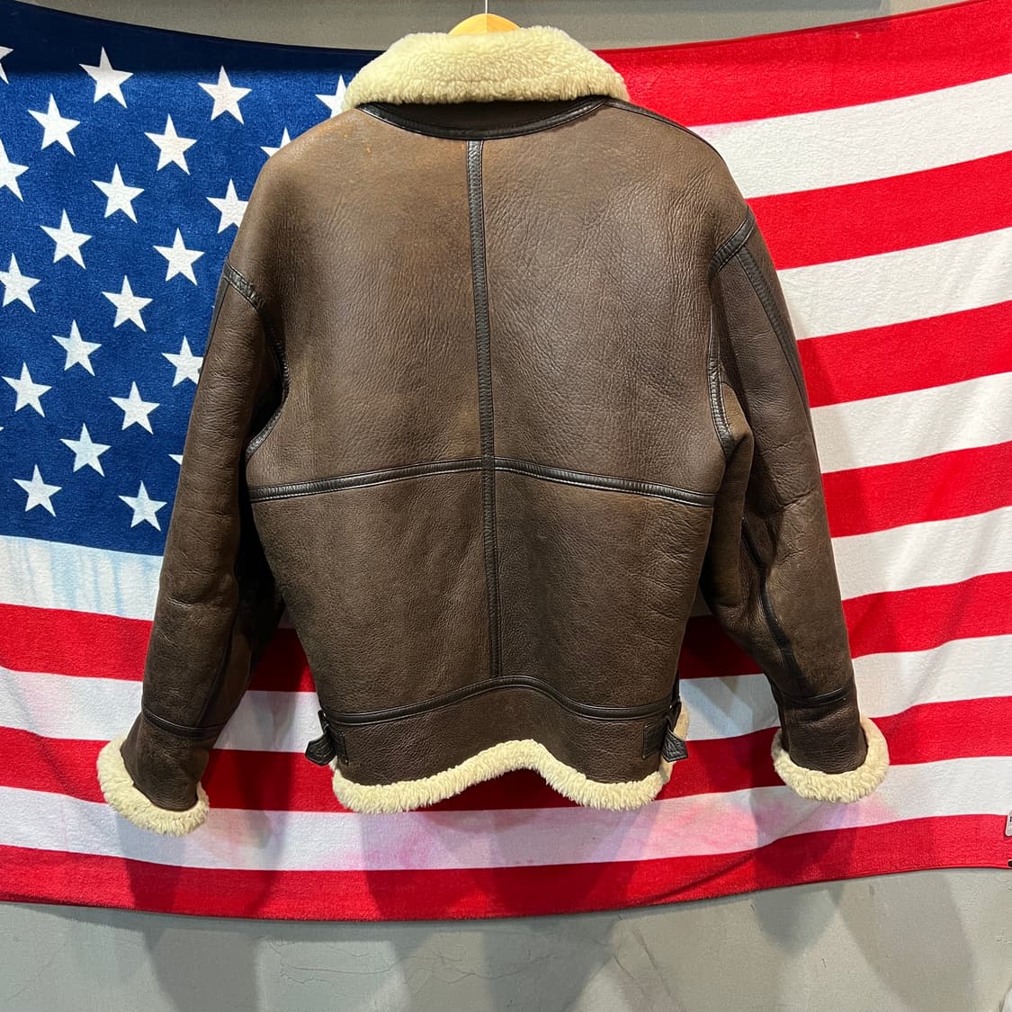 에드윈 90‘s B3 양가죽 무스탕 상품이미지3