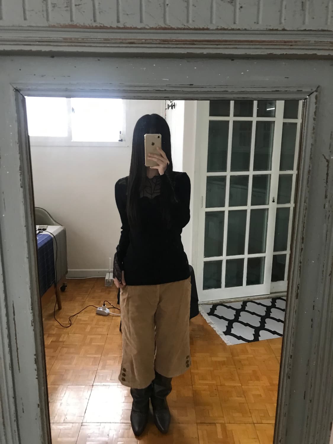 vintage corduroy carpri pants (29inch) 상품이미지3