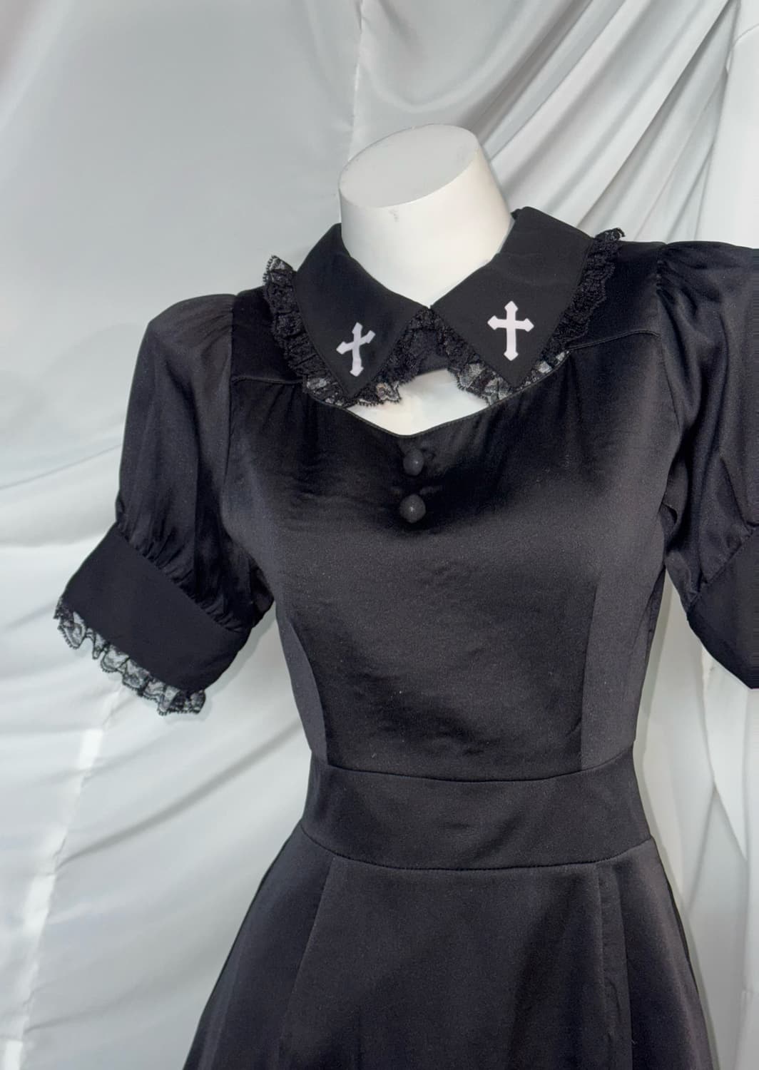 세실맥비 캐캐체 세라깔 고스고딕 십자가 코디세트  상품이미지3