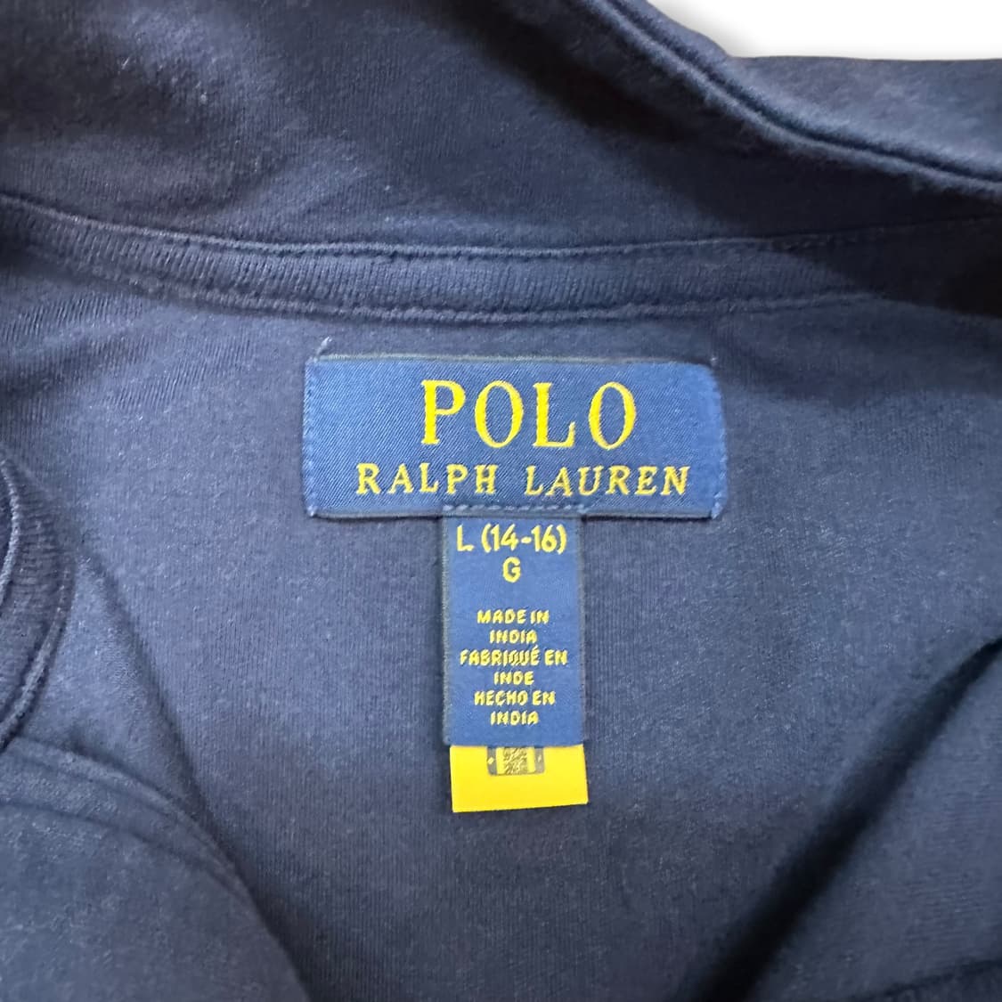 폴로랄프로렌 반집업 긴팔티 상품이미지4