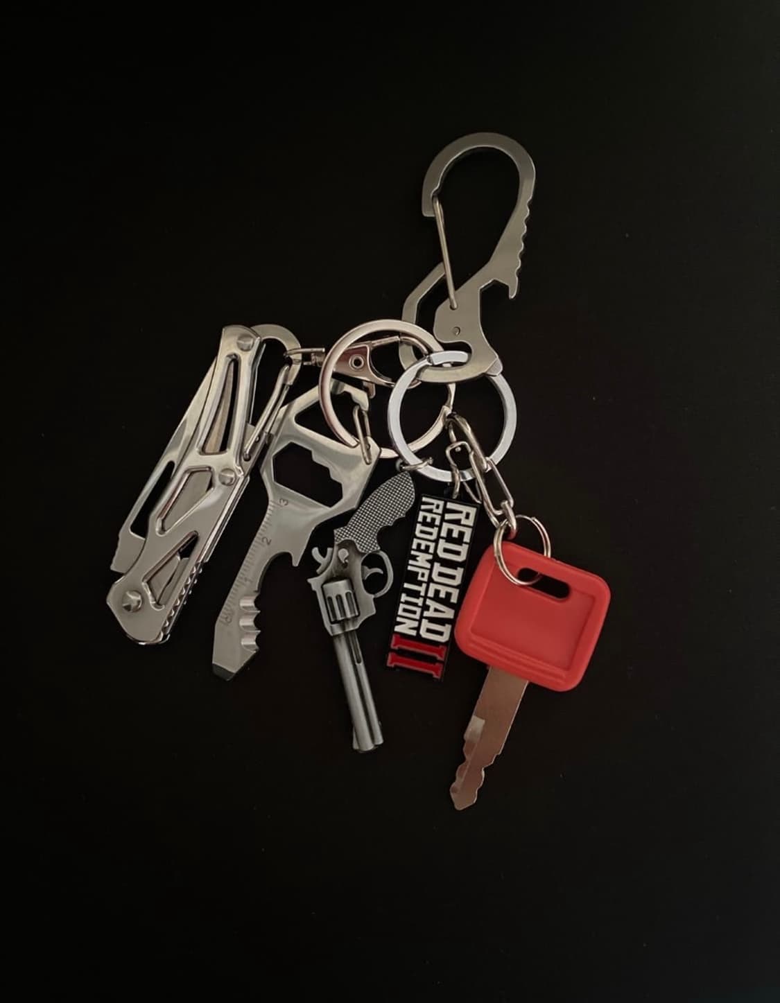 RDR2 리볼버 EDC 키링 상품이미지1