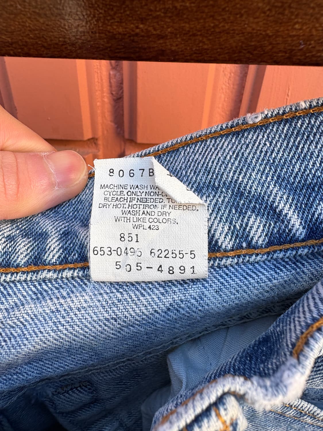 90's 리바이스 505 (미국생산) 상품이미지4