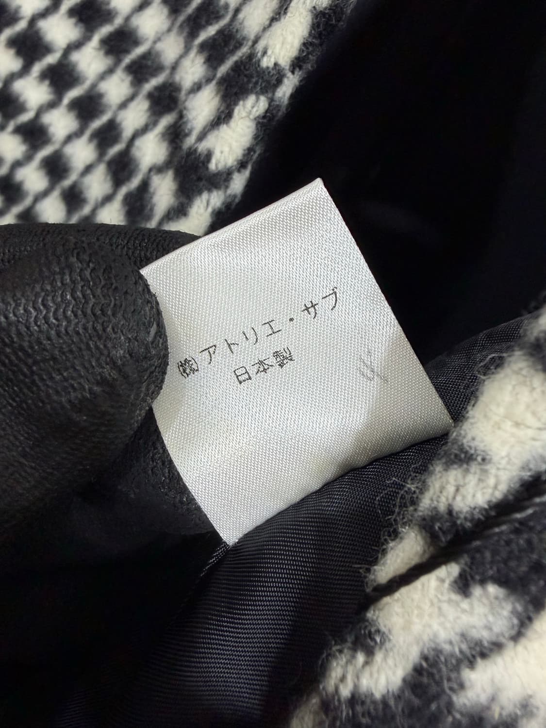 ATELIER SAB 하운즈투스 코트 (Made In Japan)  상품이미지8