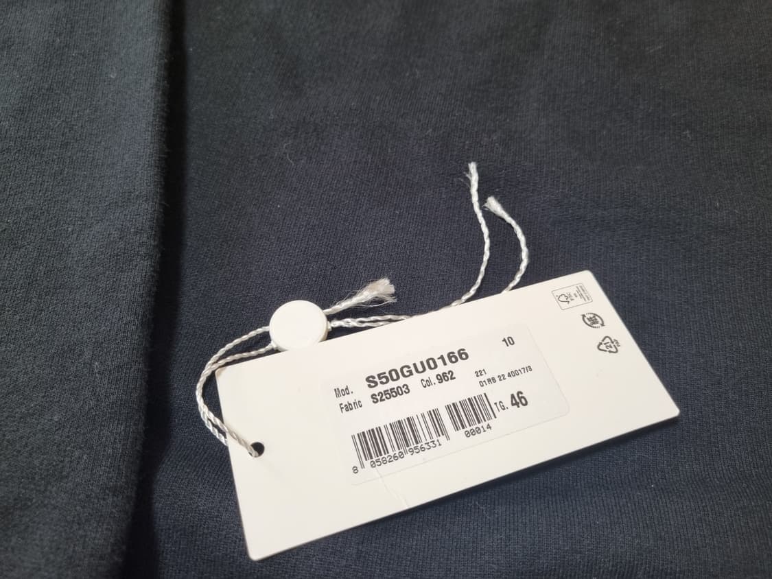 마르지엘라 22ss 리버스로고 맨투맨 블랙 46 상품이미지2