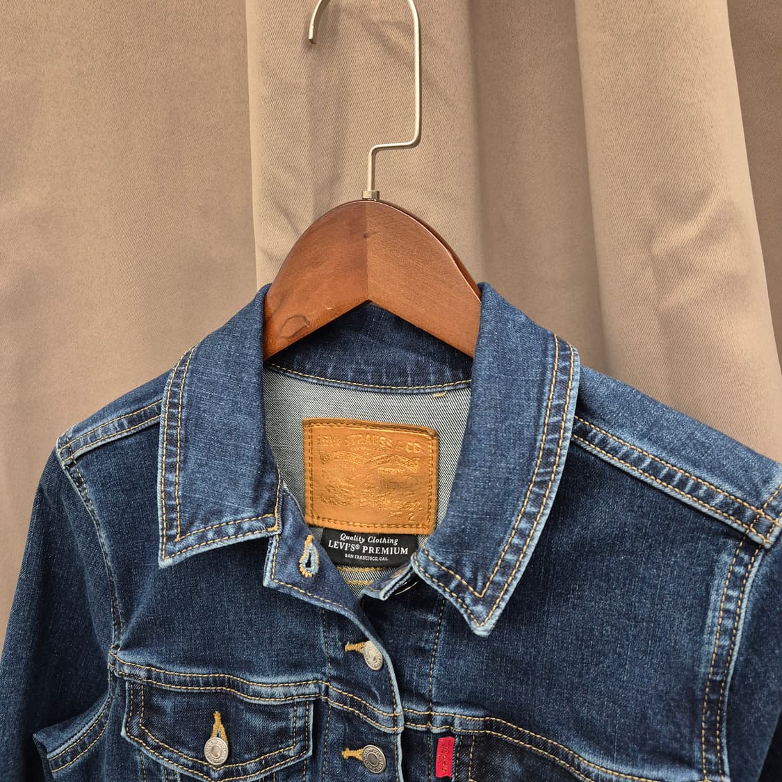 리바이스 프리미엄 여성 데님 원피스 2사이즈 상품이미지2