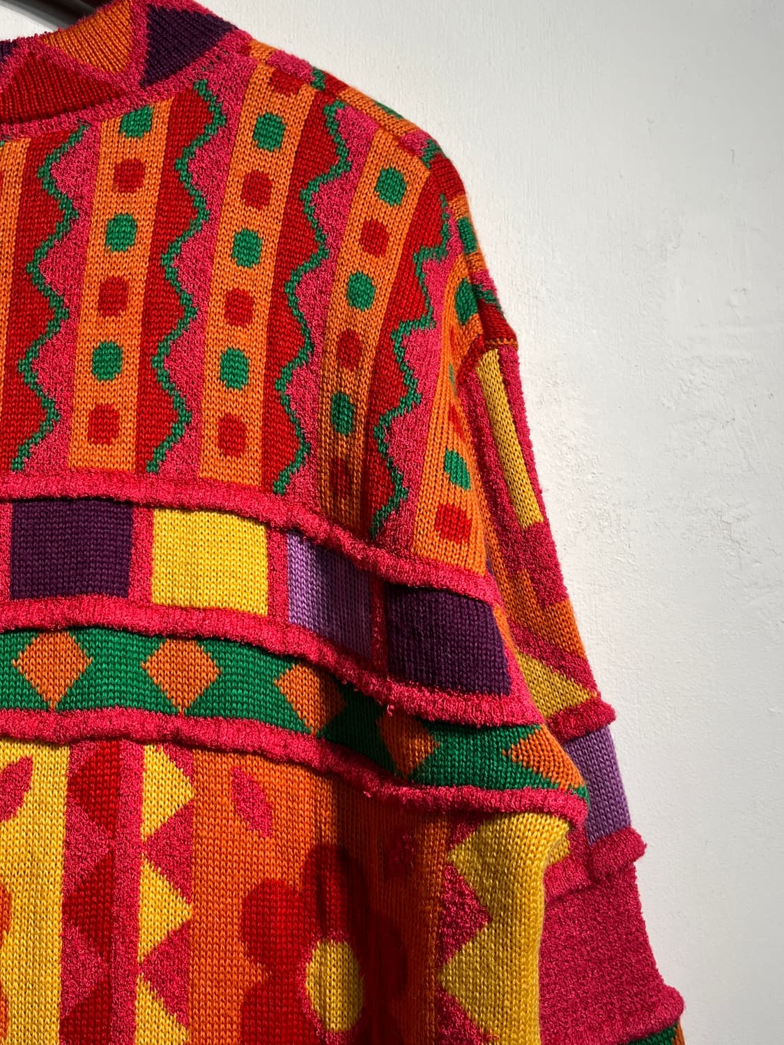 Vintage flower knit 울 혼방 상품이미지9