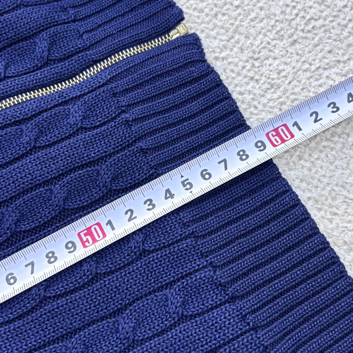 M 폴로랄프로렌 케이블 니트 집업 0423E 상품이미지6